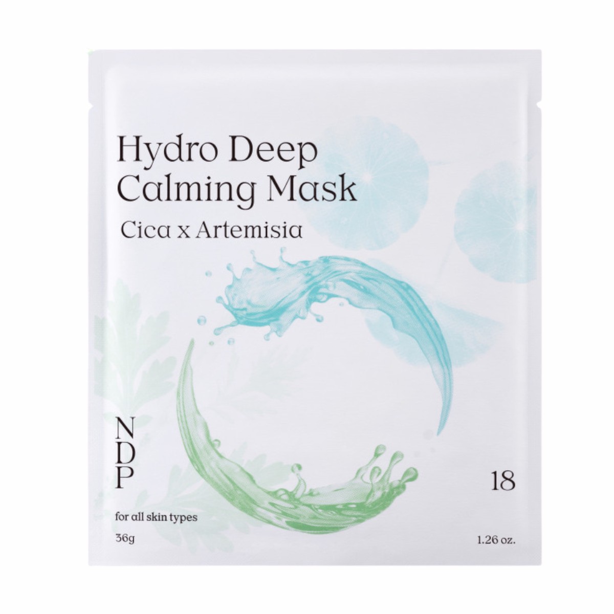 NDP Cica x Mugwort Hydro Deep Calming Mask (1 Sheet)