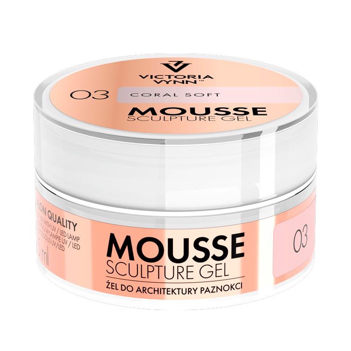 Victoria Vynn MOUSSE SCULPTURE GEL Coral Soft 03 15ml