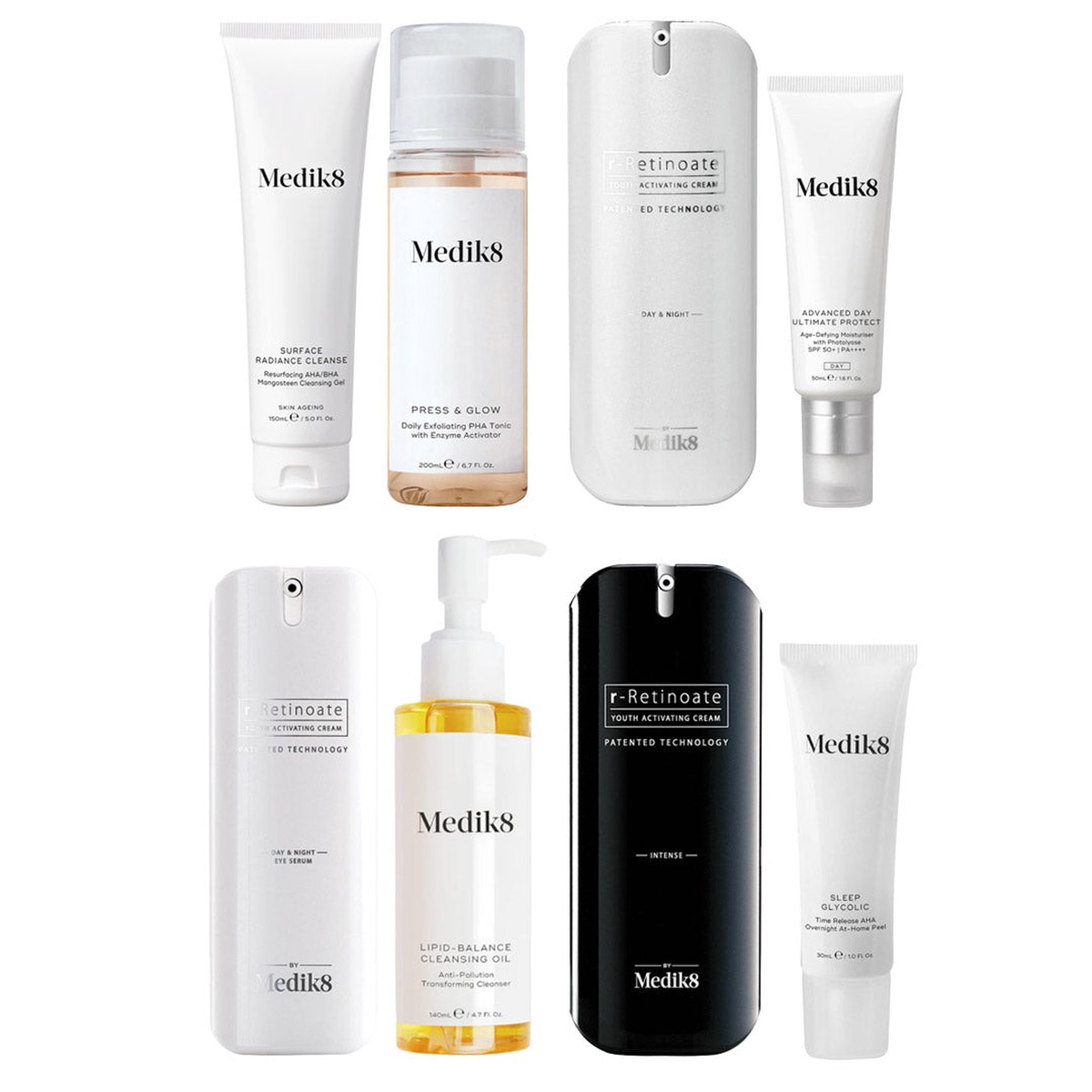 Medik8 CSA Multi Step Routine Normal Dry Combination Oily Skin