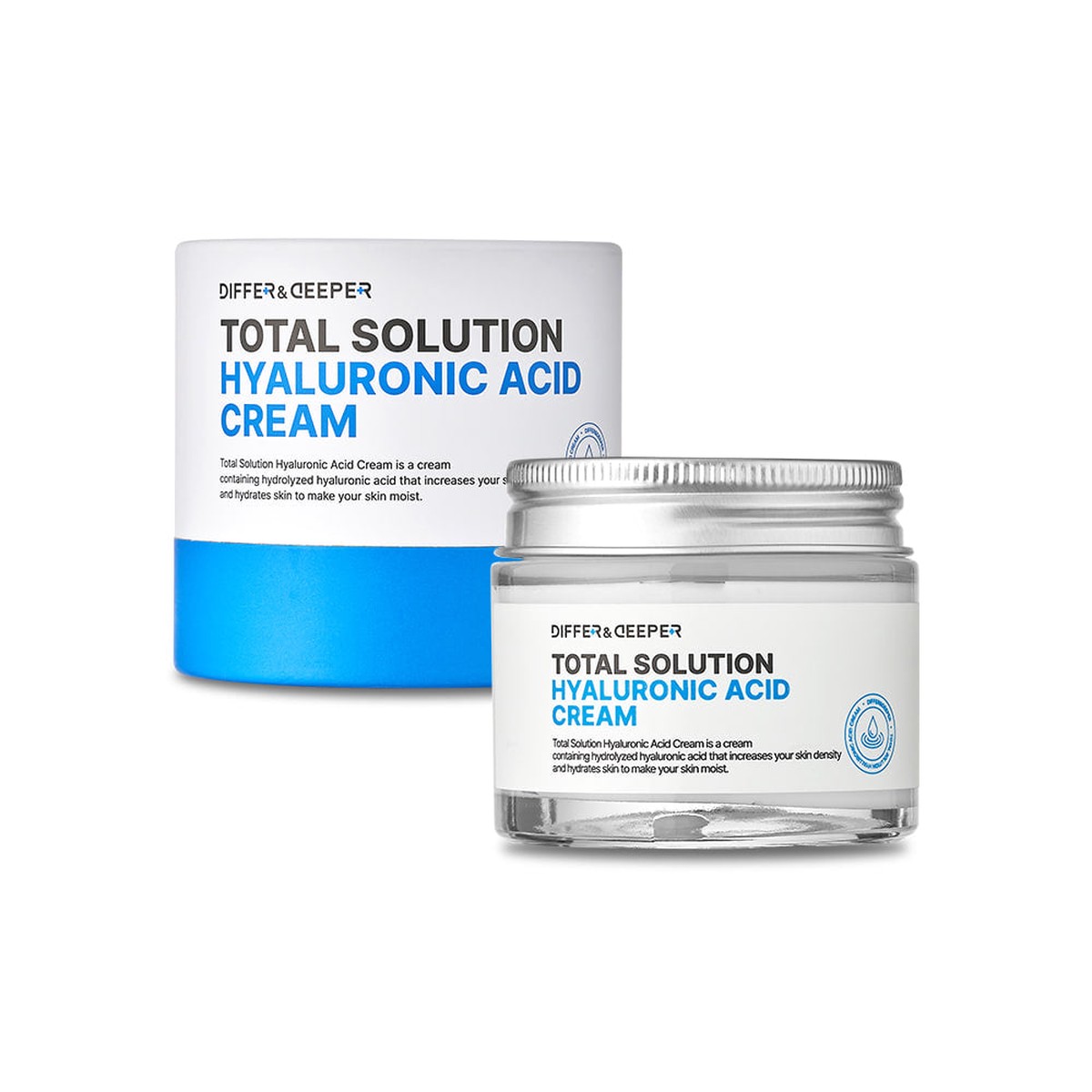 DIFFERDEEPER Total Solution Hyaluronic Acid Cream 70g