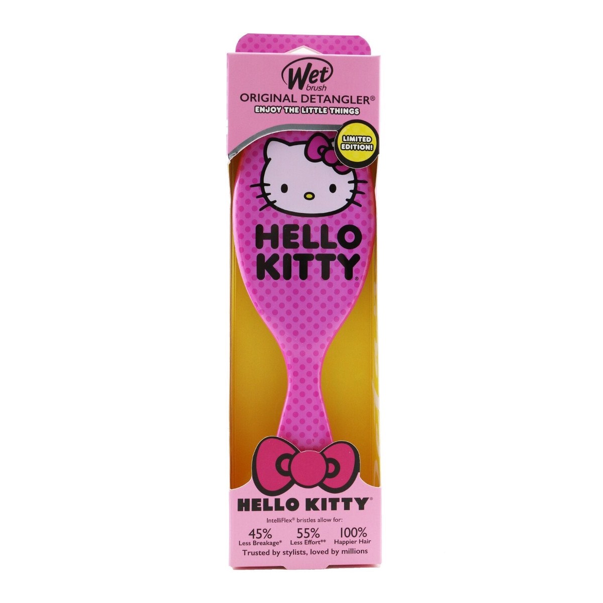 Wet Brush Original Detangler Hello Kitty - Hello Kitty HK Face Pink (Limited Edition) 1pc