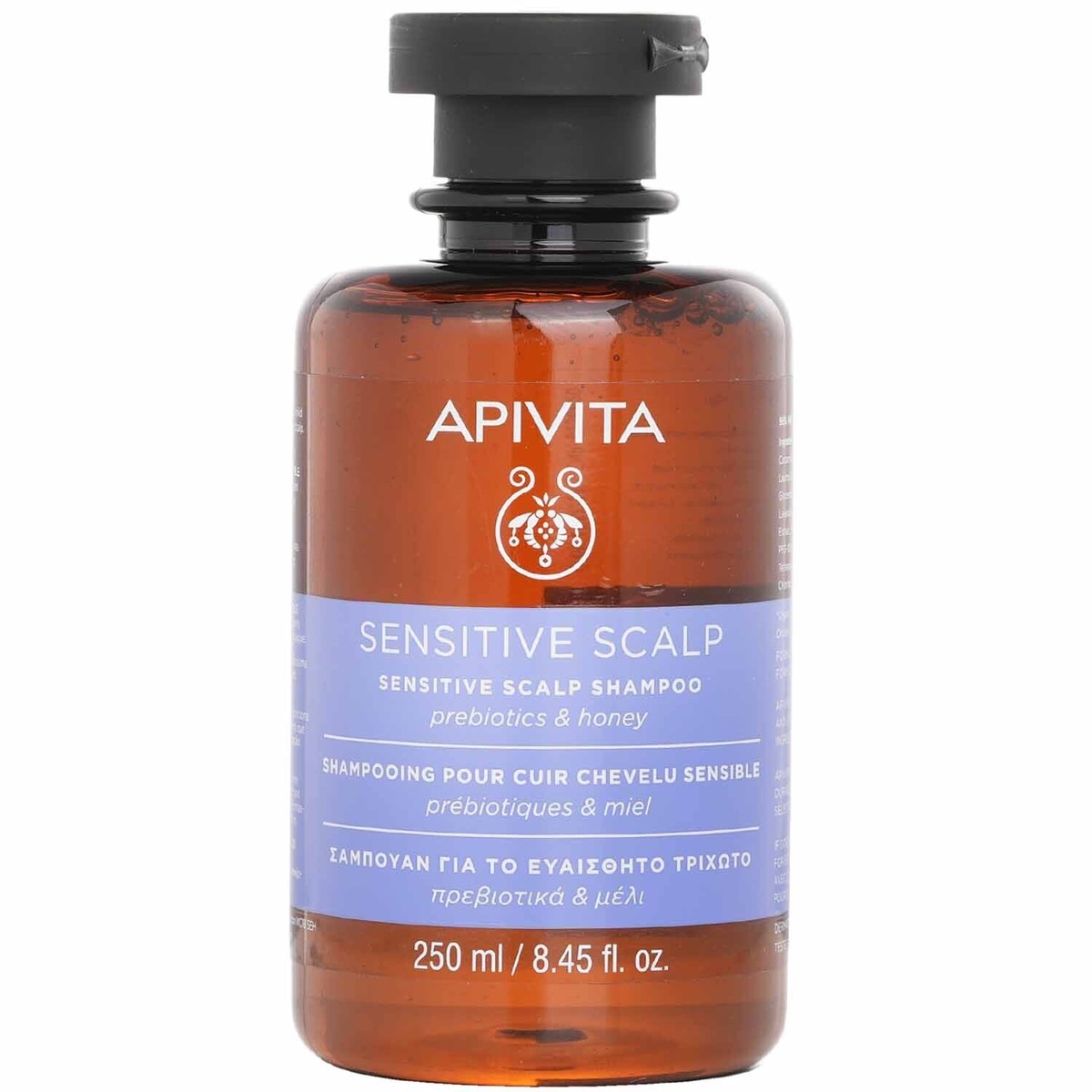 Apivita Sensitive Scalp Shampoo Prebiotics Honey 250ml