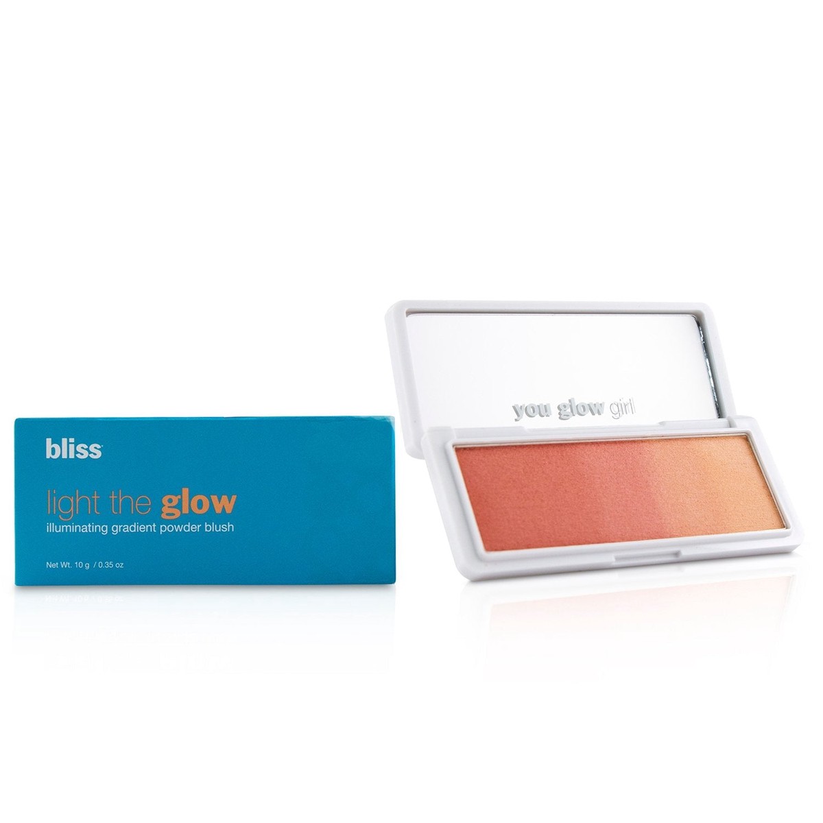 Bliss Light the Glow Illuminating Gradient Powder Blush - Bellini Sunset 10g035oz