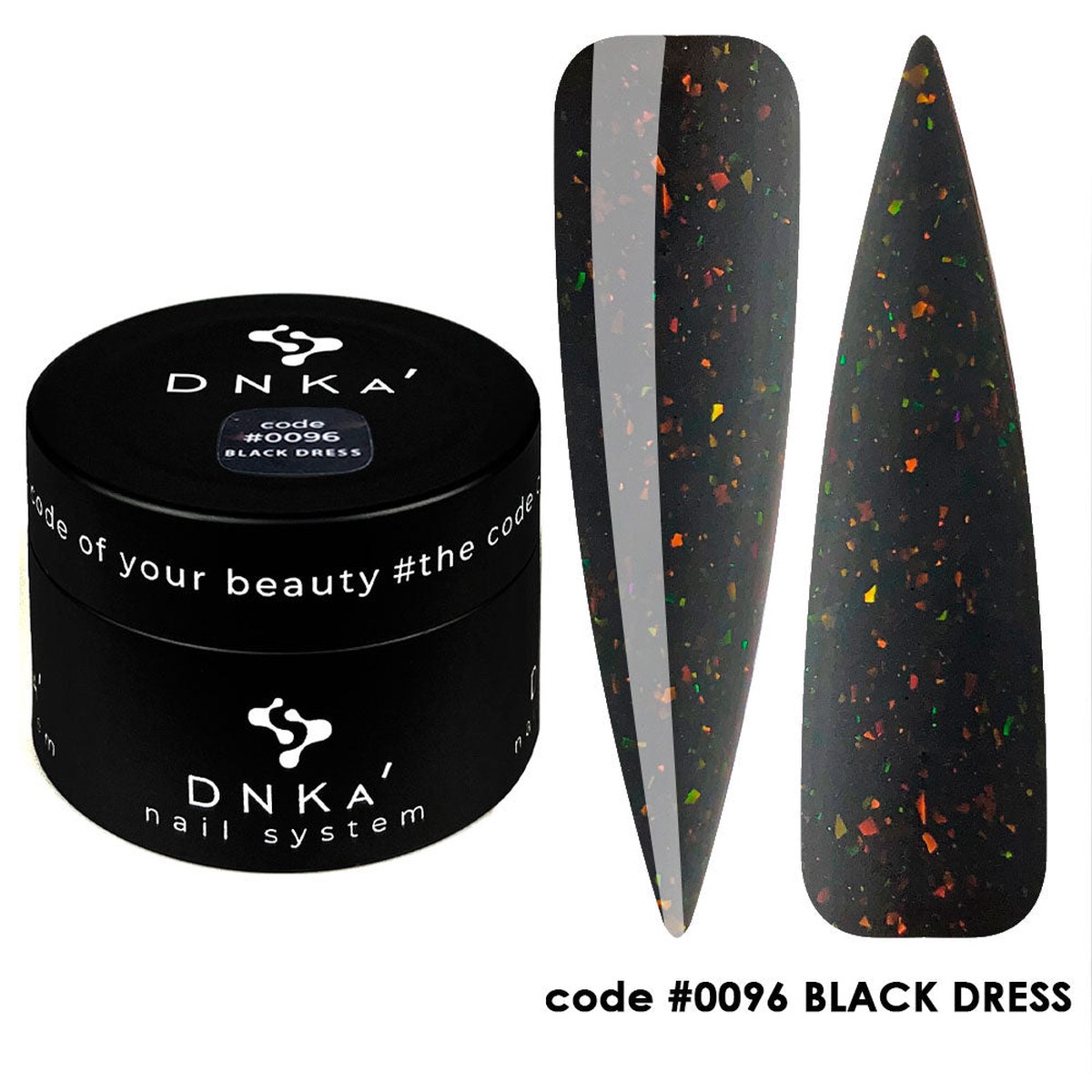 0096 DNKa Cover Base Black Dress - 30 ml