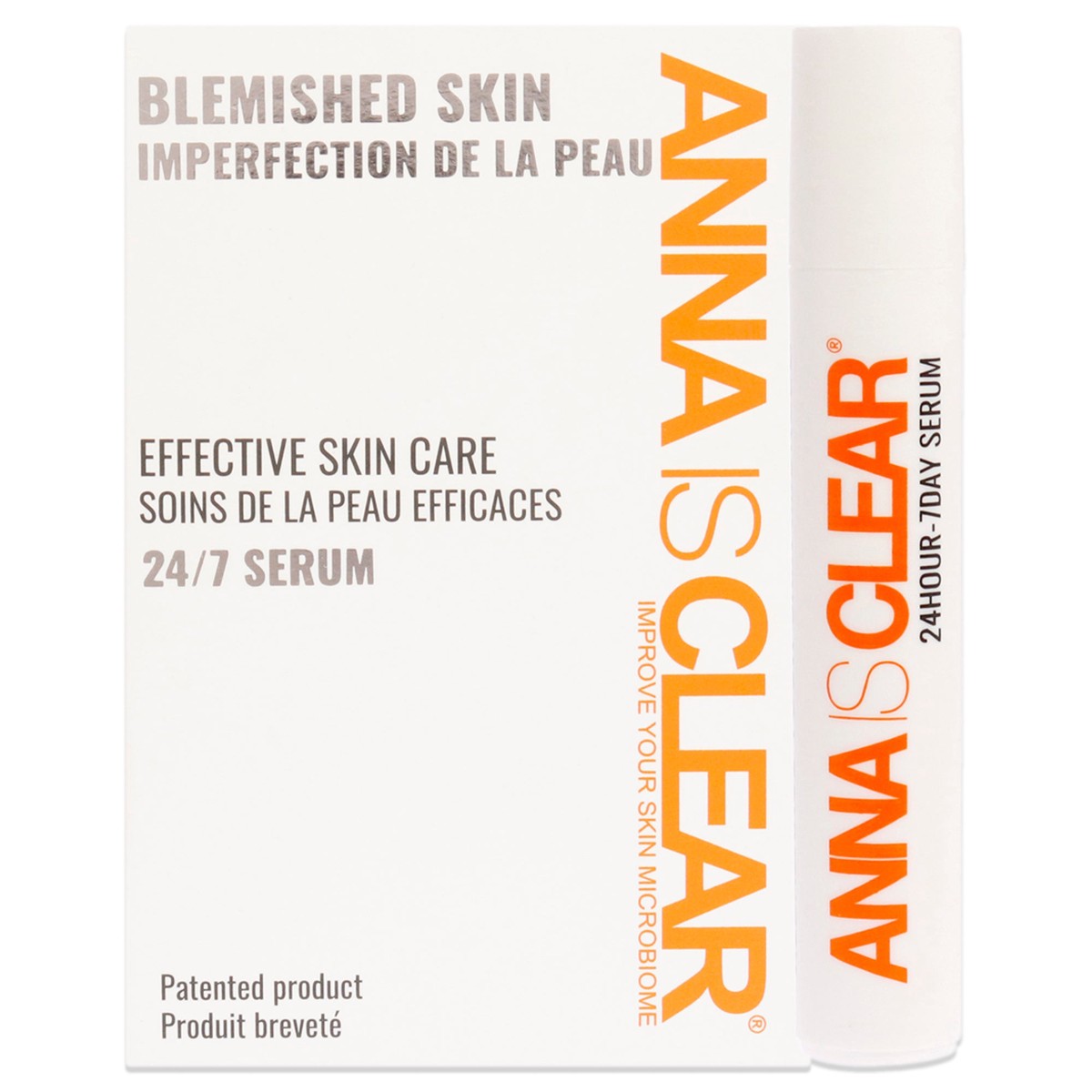 Anna is Clear Blemished Skin 24-7 Serum by Anna is Clear for Unisex - 027 oz Serum