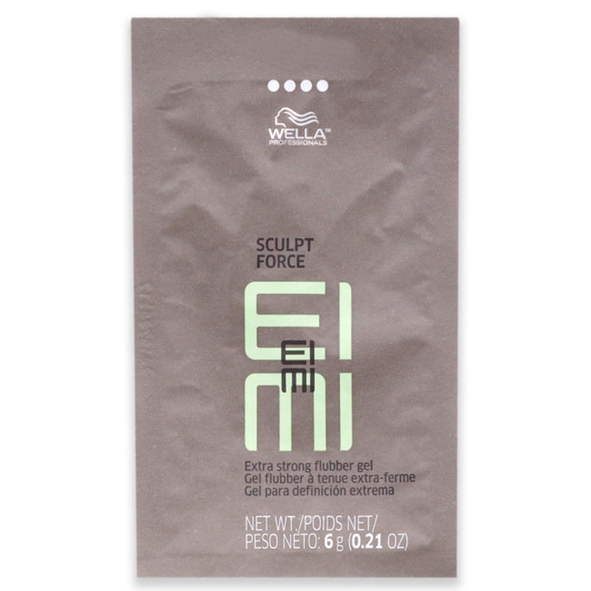 Wella EIMI Sculpt Force Extra Strong Flubber Gel by Wella for Unisex - 021 oz Gel