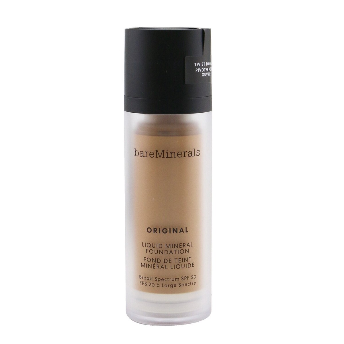 BareMinerals Original Liquid Mineral Foundation SPF 20 - 19 Tan (For Tan Cool Skin With A Rosy Hue) (Exp Date 072022) 30ml1oz