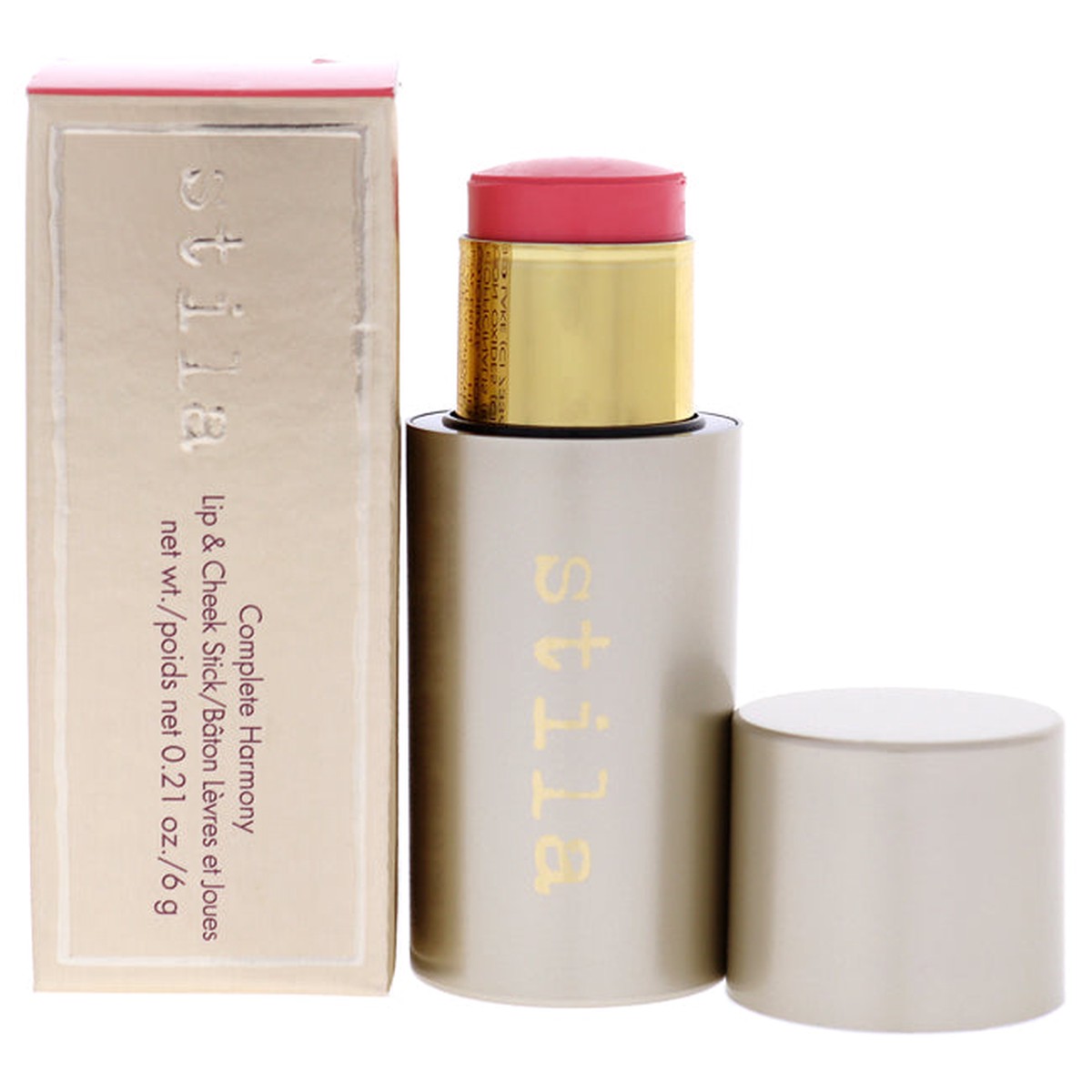 Stila Complete Harmony Lip And Cheek Stick - Sheer Petunia by Stila for Women - 021 oz Makeup