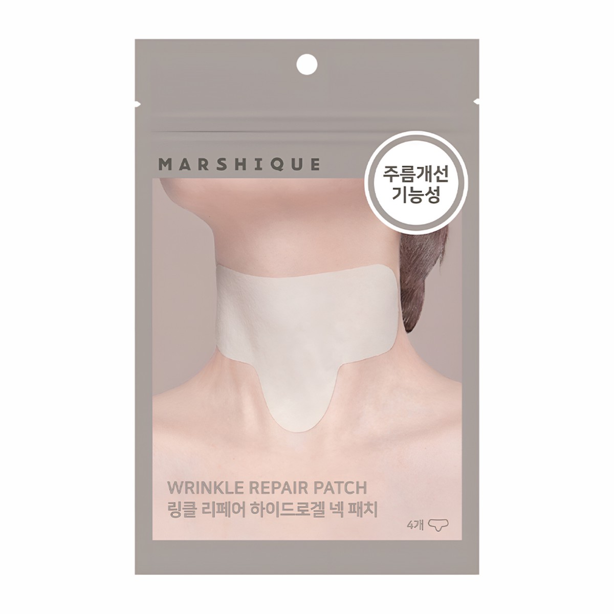 MARSHIQUE Wrinkle Repair Patch For Neck 6g 4P