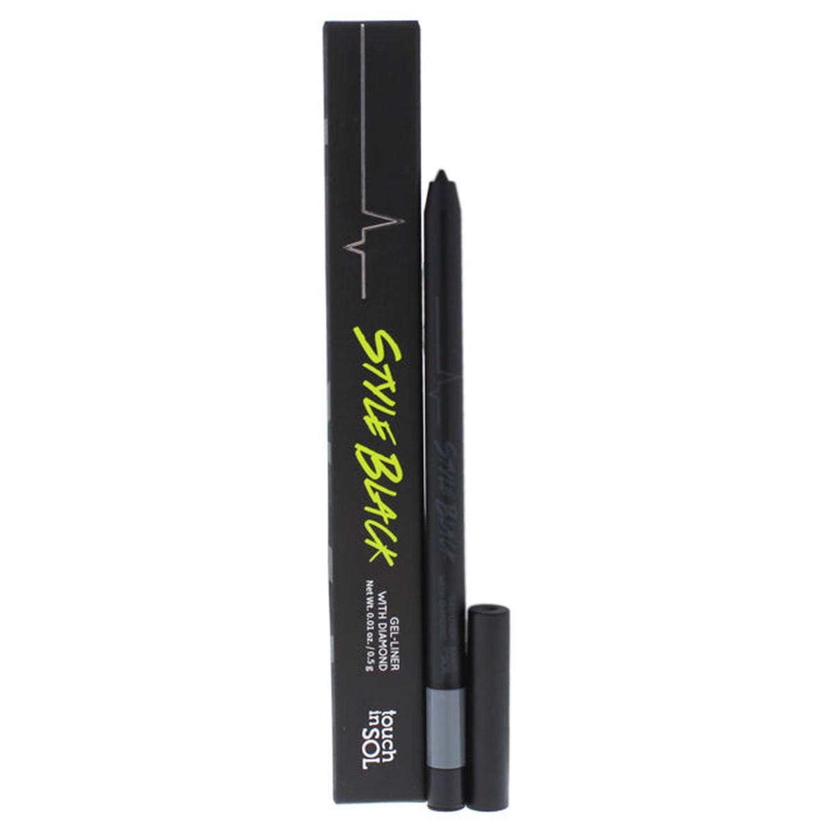 Touch In Sol Style Black Gel-Liner With Diamond - 1 Onyx by Touch In Sol for Women - 001 oz Eyeliner