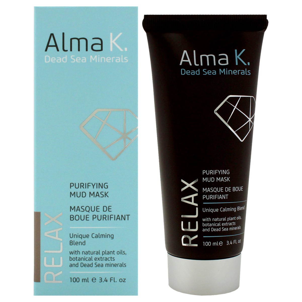 Alma K Purifying Mud Mask by Alma K for Women - 34 oz Mask