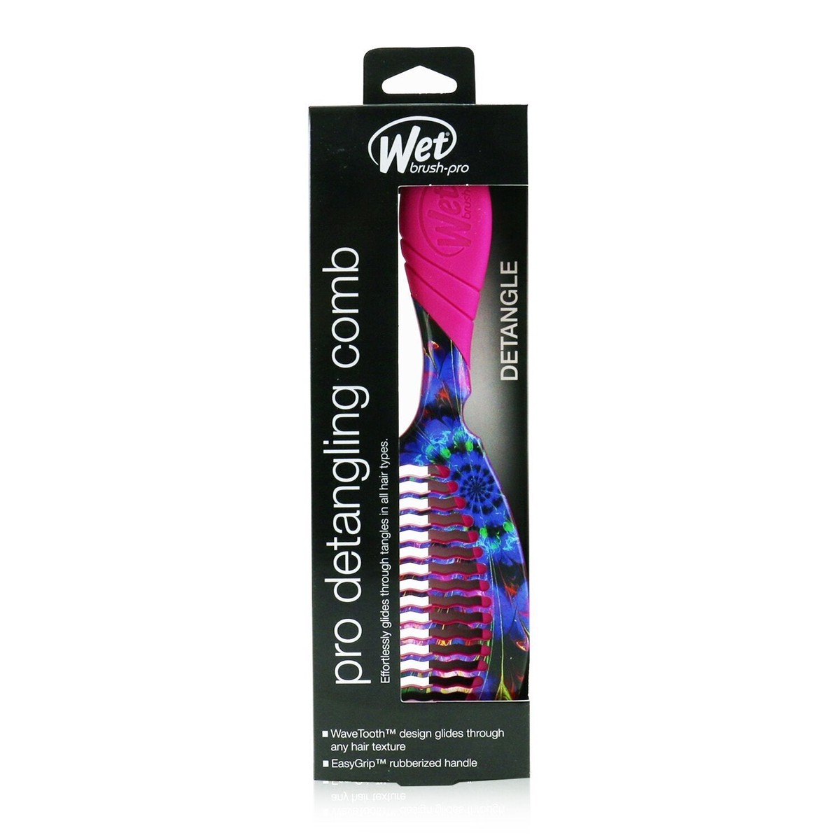 Wet Brush Pro Detangling Comb Electric Dreams - Luminous Spiral 1pc