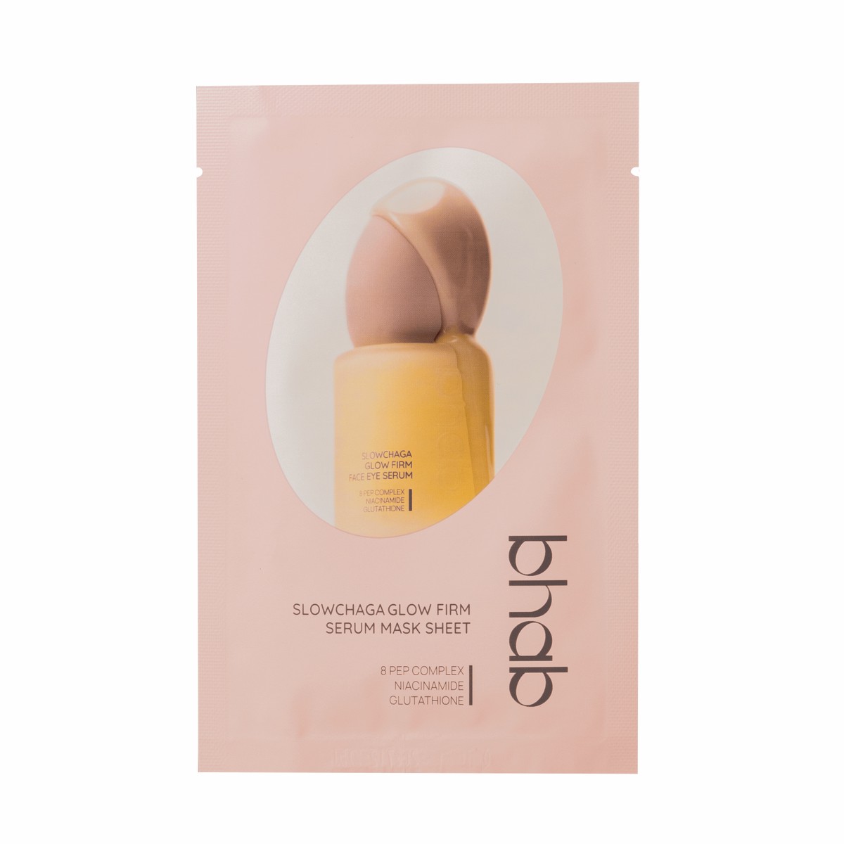 bhab SLOWCHAGA Glow Firm Serum Mask Sheet 27ml x 10ea