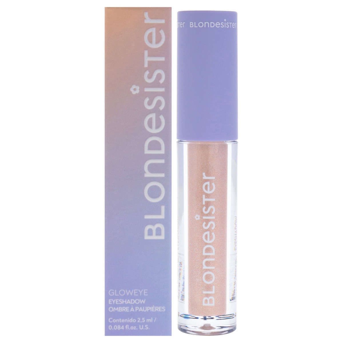 Blondesister Gloweye Liquid Eyeshadow - 01 Light Gold by Blondesister for Women - 0084 oz Eye Shadow