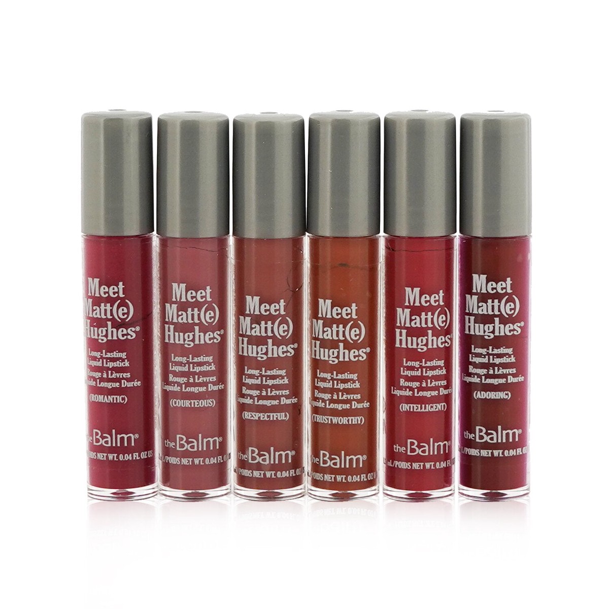 TheBalm Meet Matt(e) Hughes 6 Mini Long Lasting Liquid Lipsticks Kit - Vol 12 6x12ml004oz