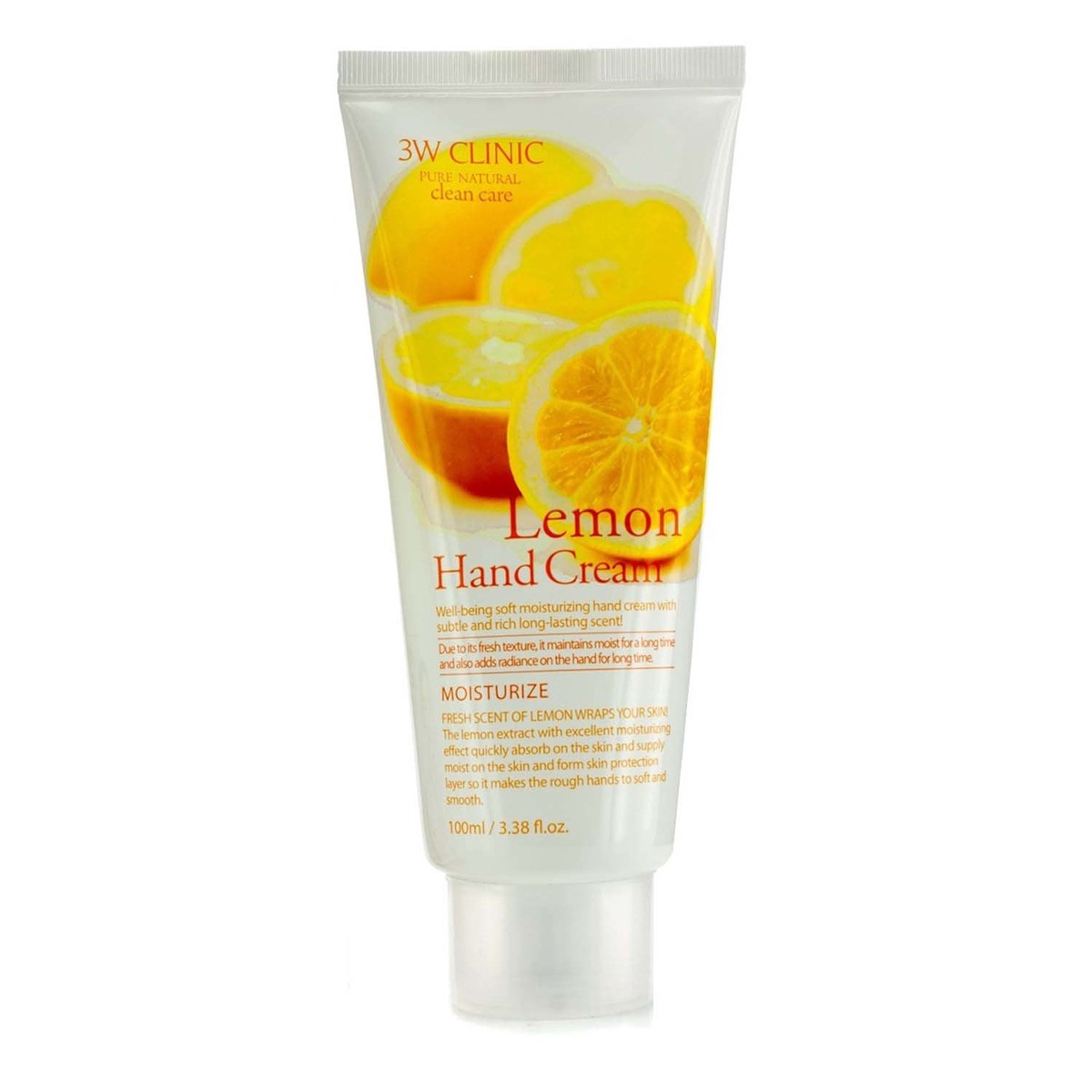3W Clinic Hand Cream - Lemon (Unboxed) 100ml338oz