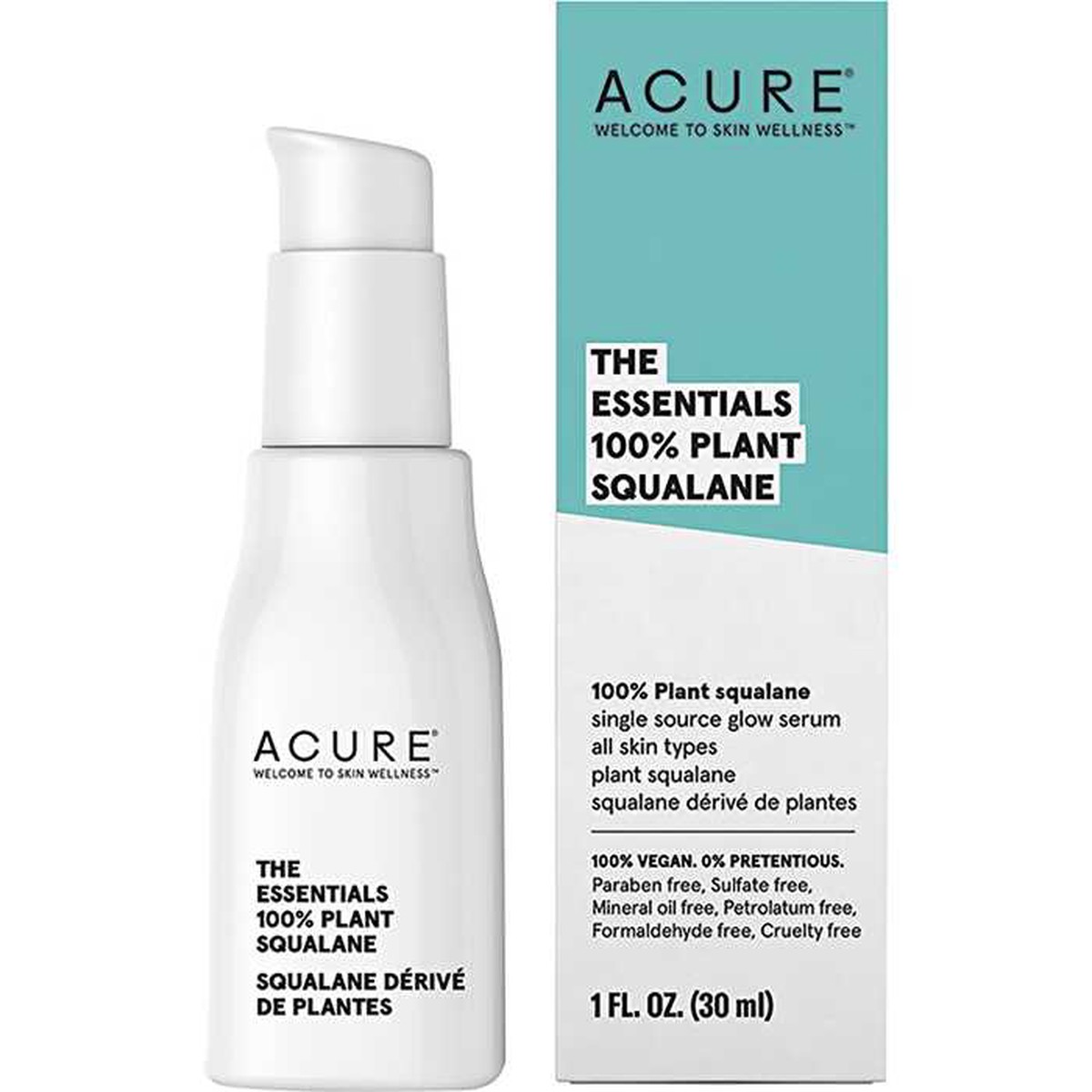 Acure The Essentials 100 Plant Squalane 30ml