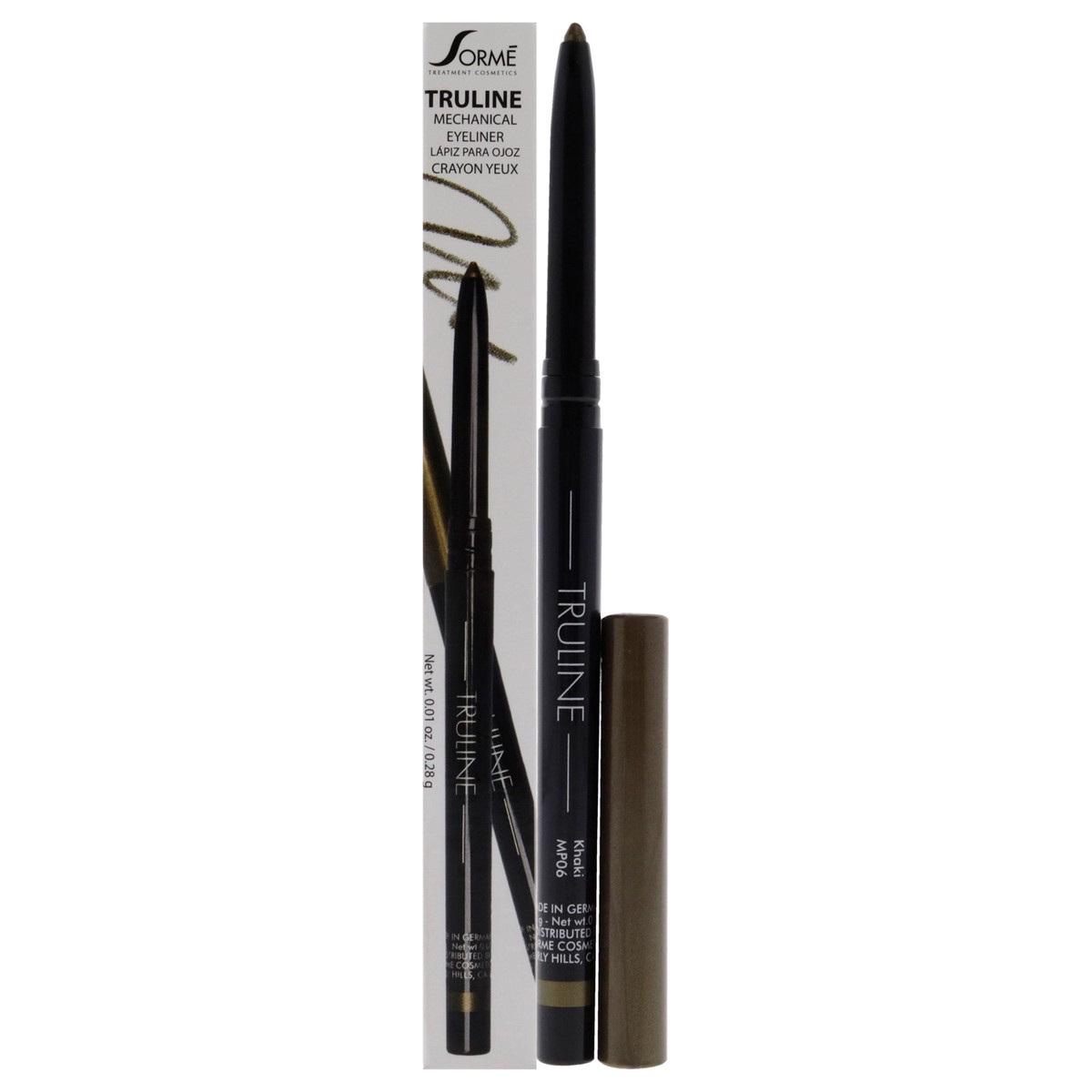 Sorme Cosmetics Truline Mechanical Eye Pencil - MP06 Khaki by Sorme Cosmetics for Women - 001 oz Eye Pencil
