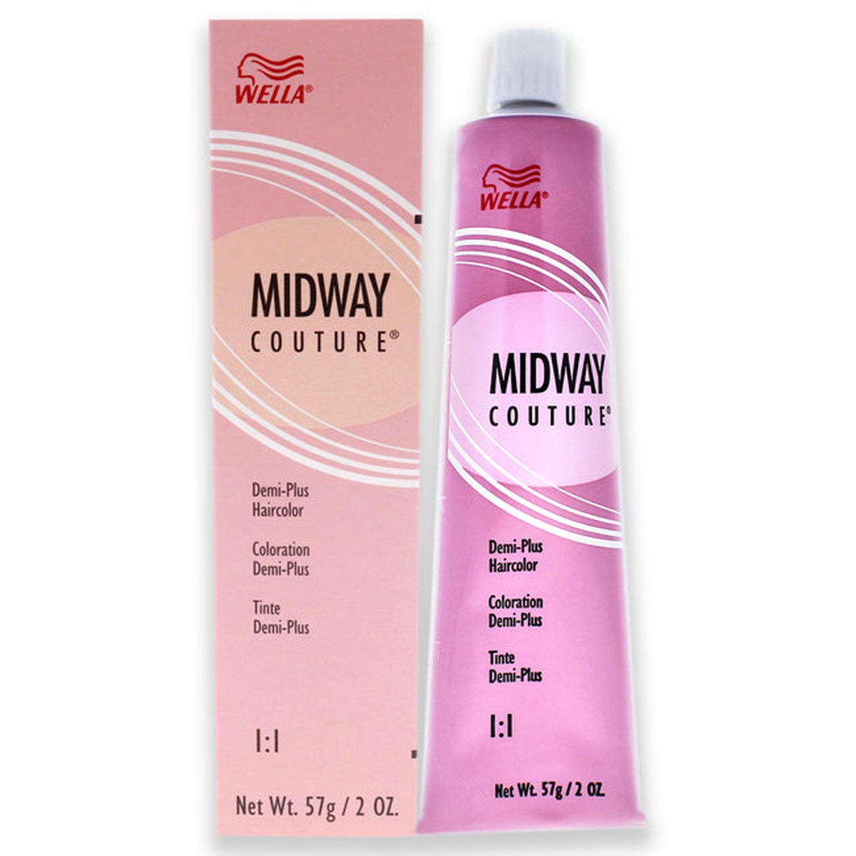 Wella Midway Couture Demi-Plus Haircolor - 5 6G Golden Brown by Wella for Unisex - 2 oz Hair Color