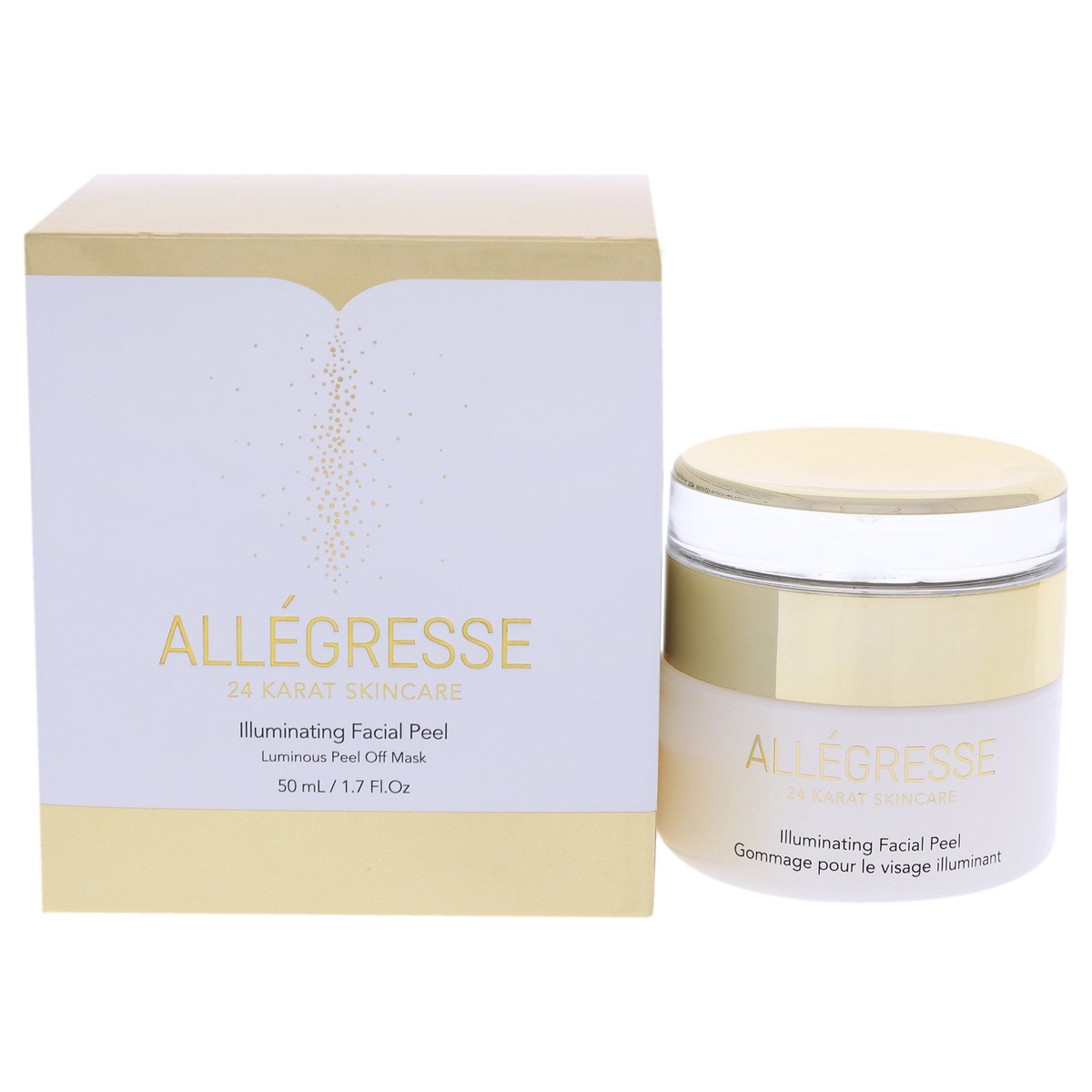 Allegresse 24K Illuminating Facial Peel by Allegresse 24K for Unisex - 17 oz Facial Peel