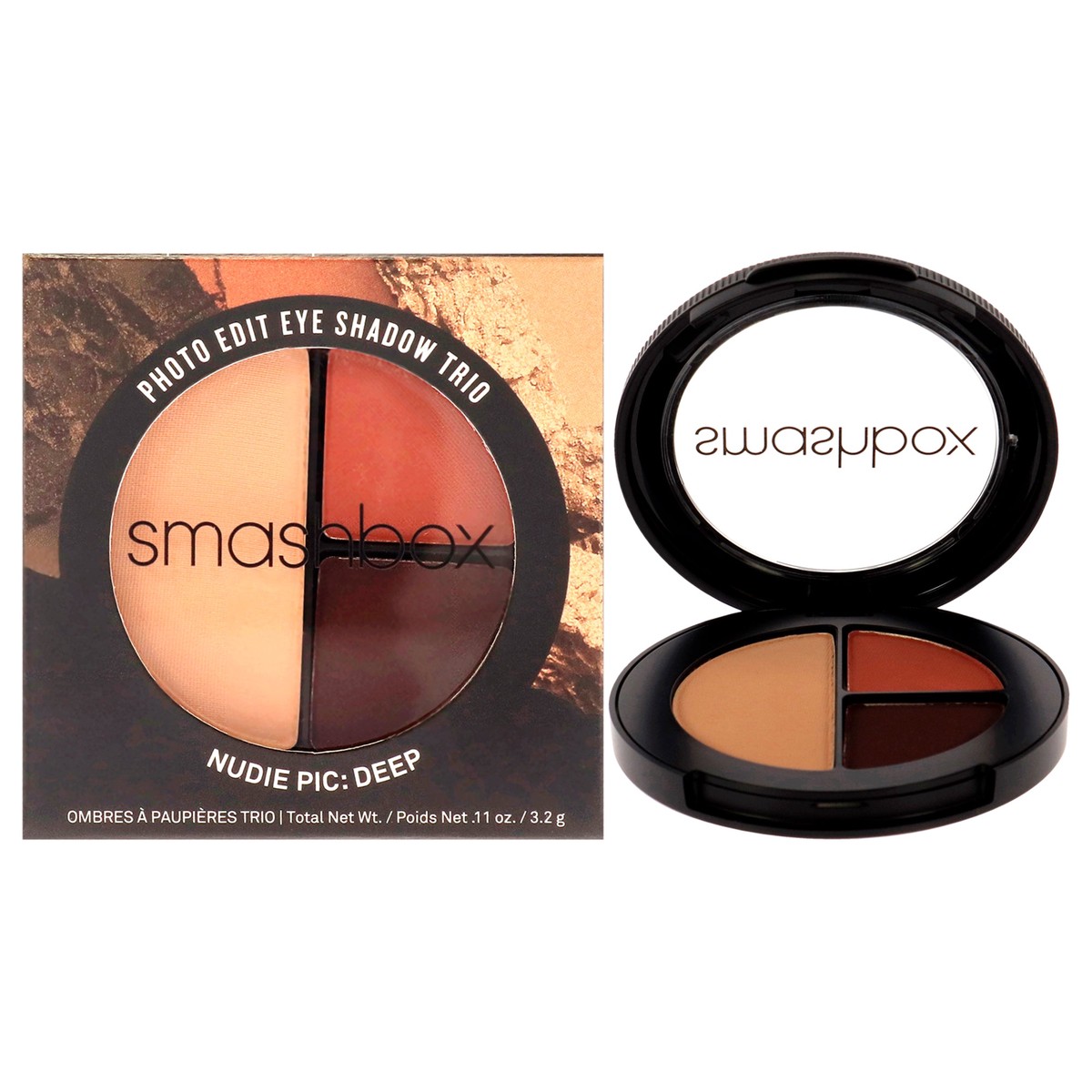 Smashbox Photo Edit Eye Shadow Trio - Deep by SmashBox for Women - 011 oz Eye Shadow