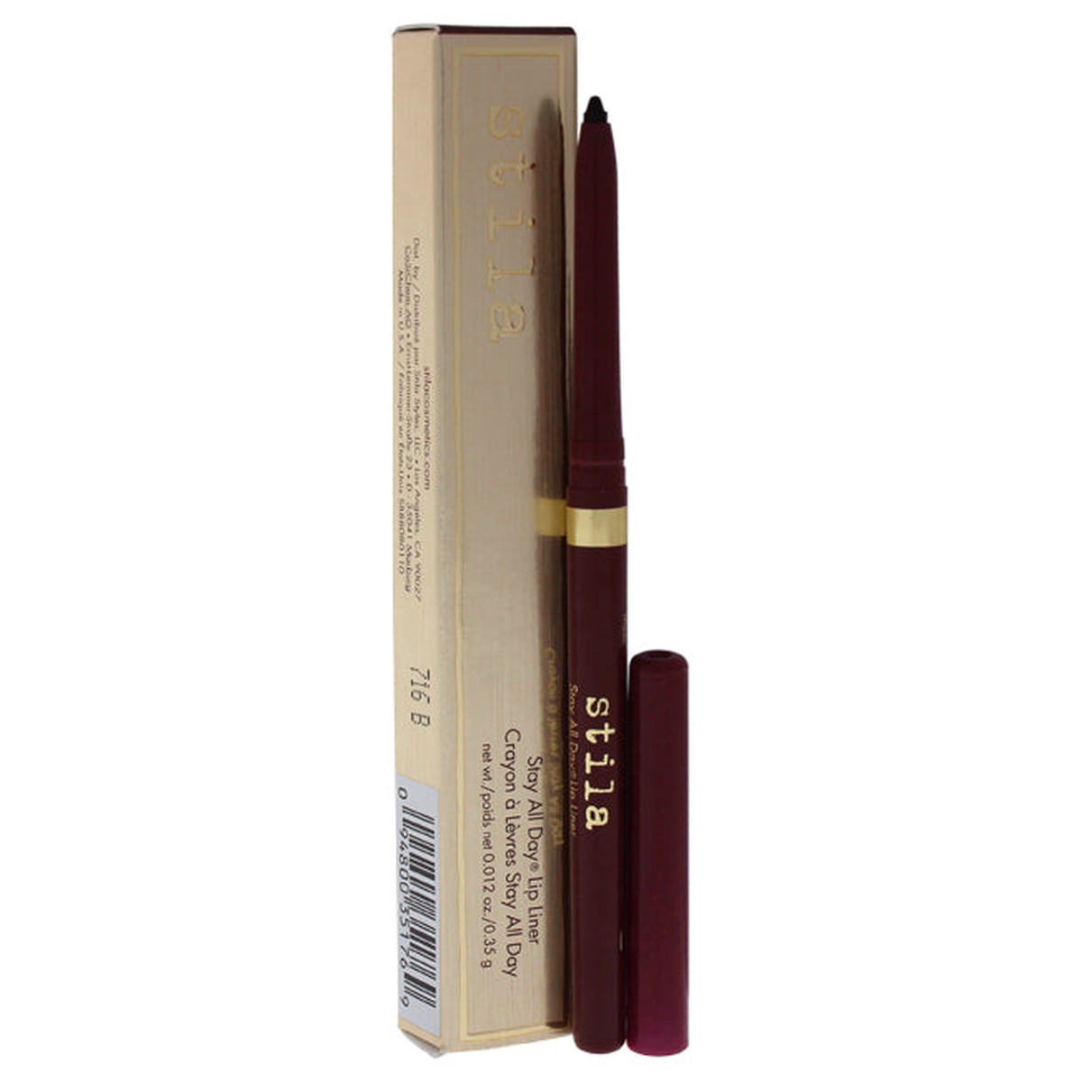 Stila Stay All Day Lip Liner - Cabernet by Stila for Women - 0012 oz Lip Liner
