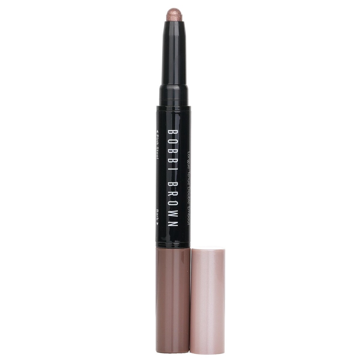 Bobbi Brown Dual Ended Long Wear Cream Eyeshadow Stick - Pink Steel ShimmerBark Matte 16g005oz