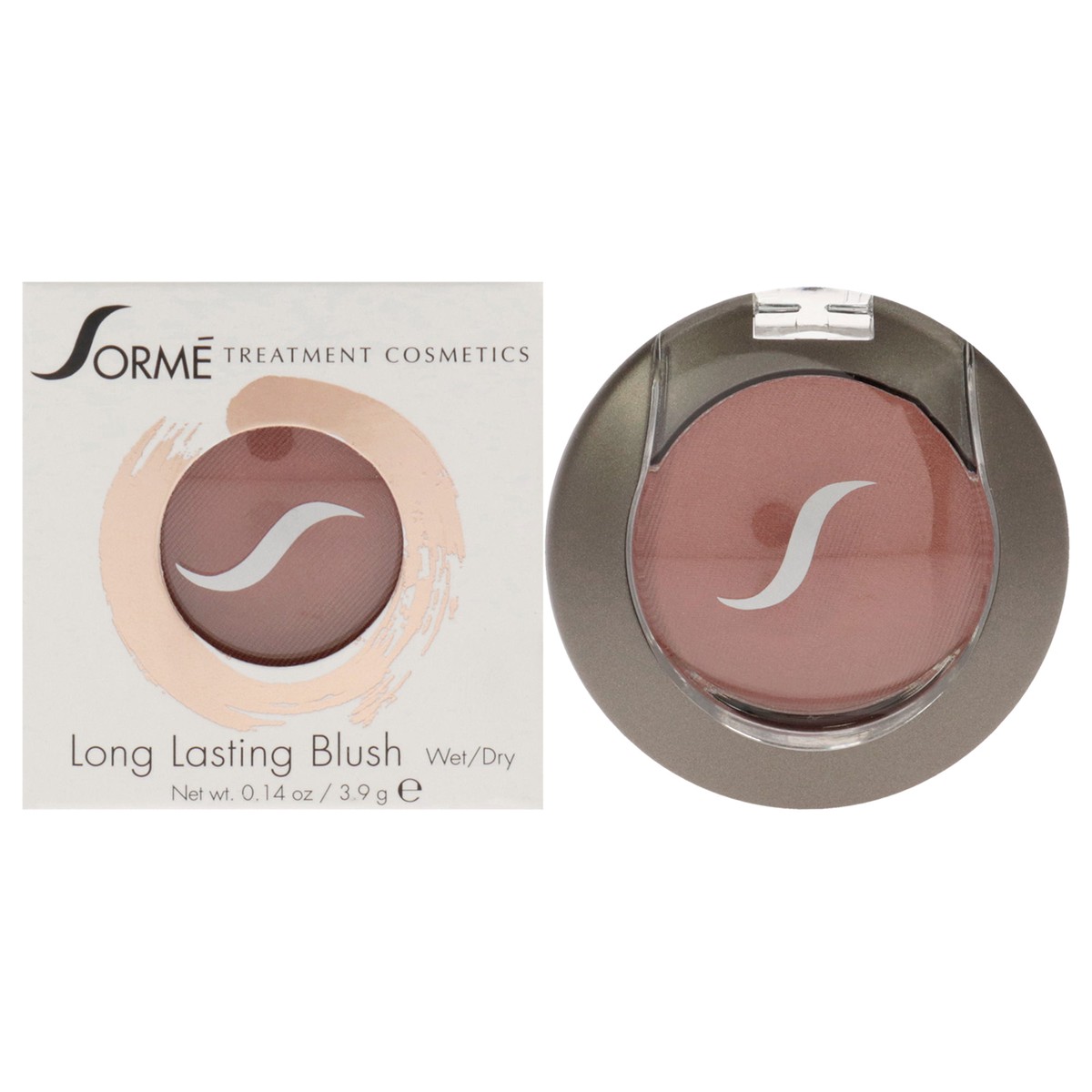 Sorme Cosmetics Wet and Dry Long Lasting Blush - 501 Pomegranate by Sorme Cosmetics for Women - 014 oz Blush