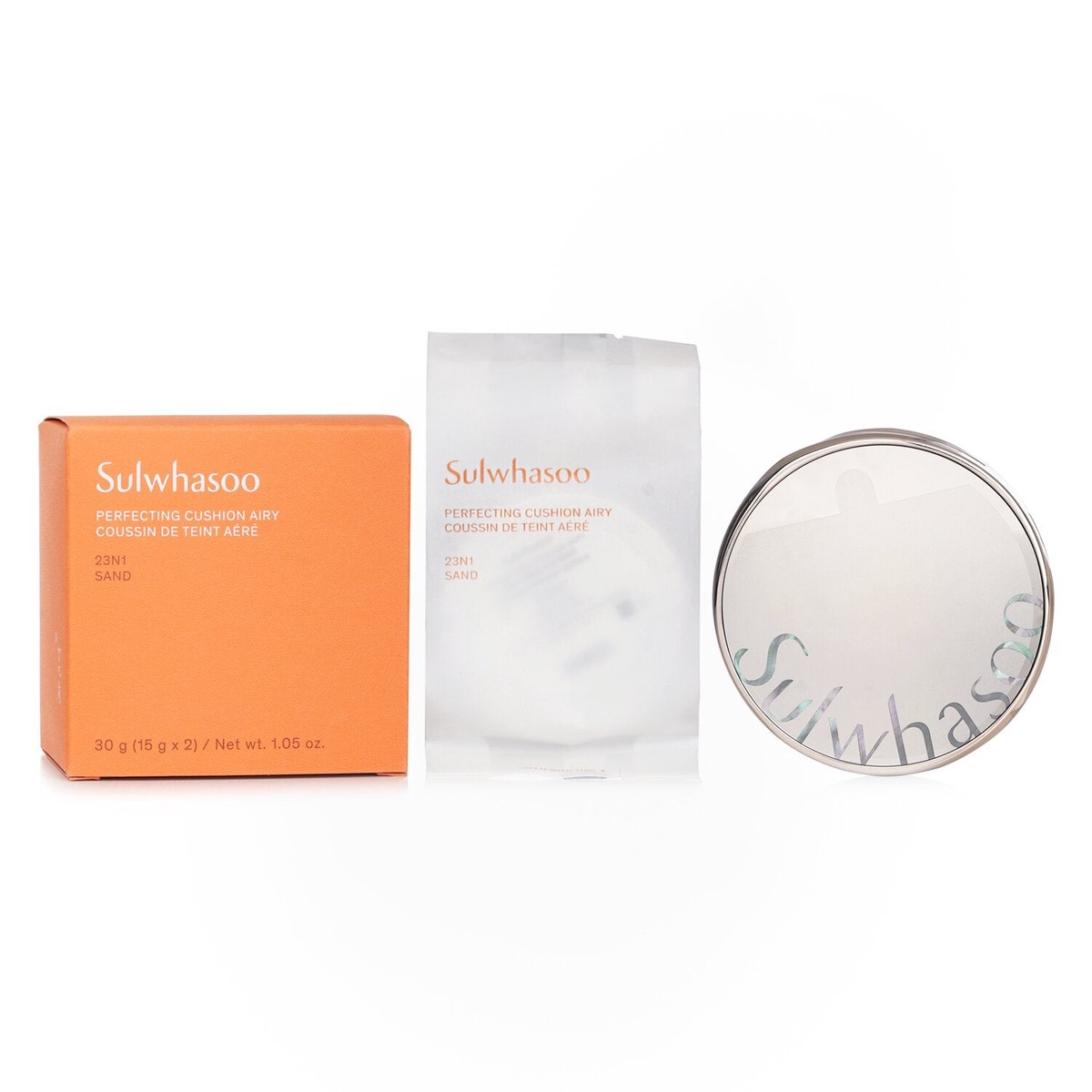 Sulwhasoo Perfecting Cushion Airy SPF50 - 23N1 Sand 15gRefill 15g
