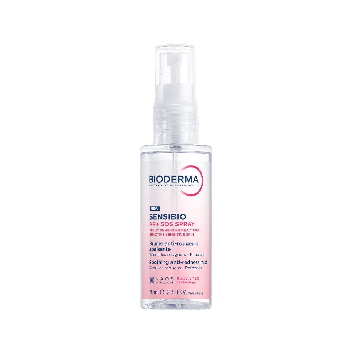 Bioderma Sensibio AR SOS Spray Soothing Anti-Redness Mist For Sensitive Skin Prone To Redness 70ml