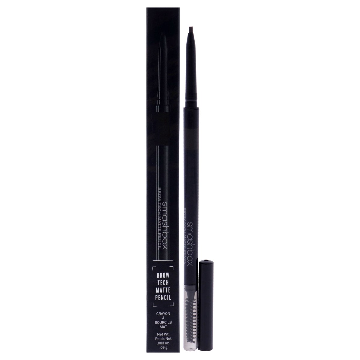 Smashbox Brow Tech Matte Pencil - Dark Brown by SmashBox for Women - 0003 oz Eyebrow Pencil