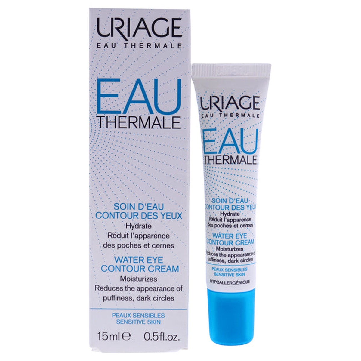 Uriage Eau Thermale Water Eye Contour Cream by Uriage for Unisex - 05 oz Cream