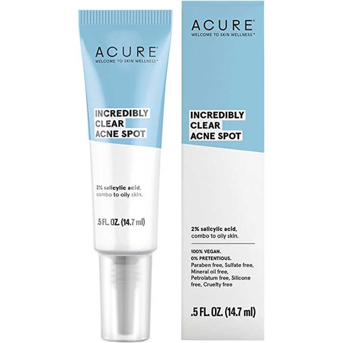 Acure Incredibly Clear Acne Spot 147ml