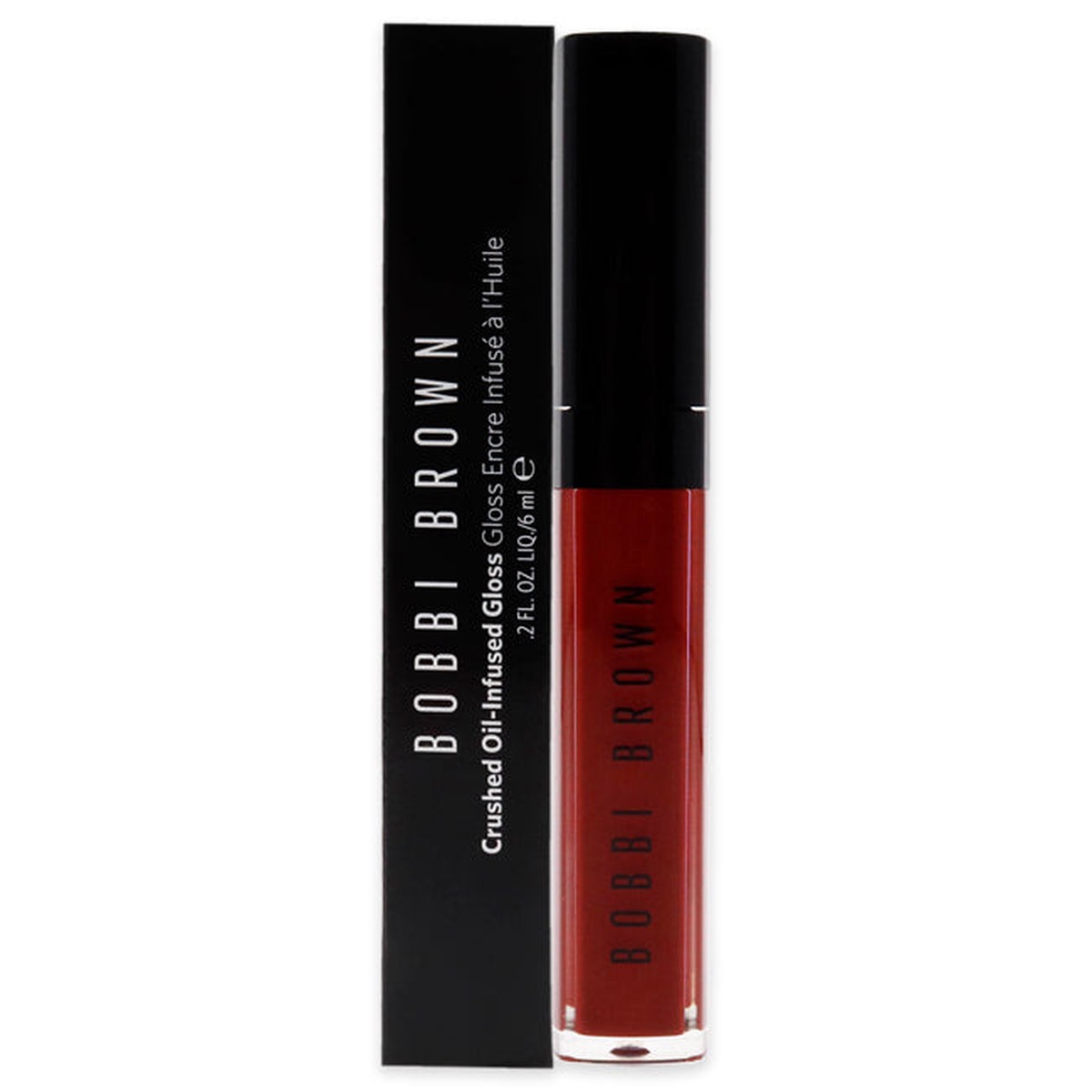 Bobbi Brown Crushed Oil-Infused Gloss - Rock and Red by Bobbi Brown for Women - 02 oz Lip Gloss