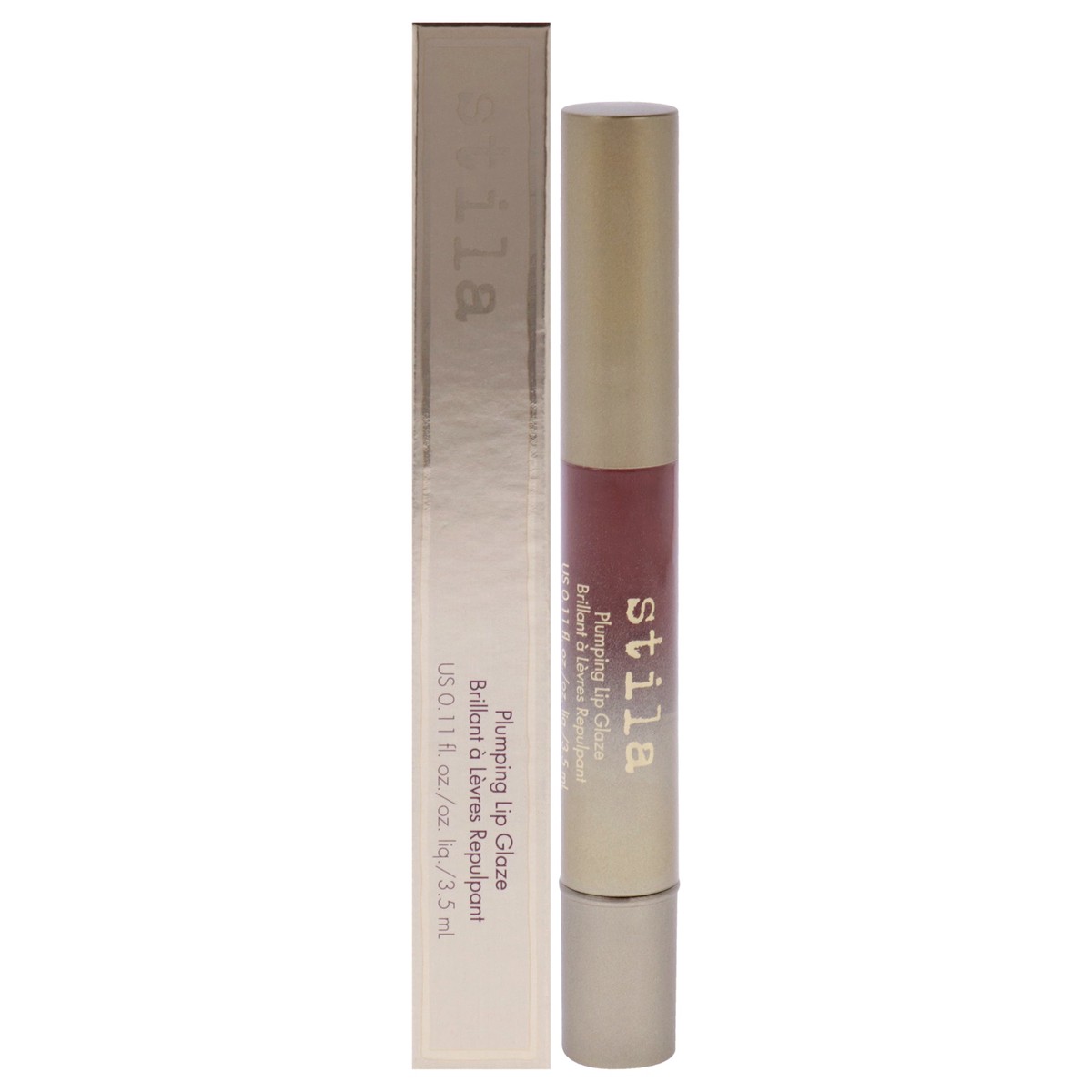 Stila Plumping Lip Glaze - Toffe by Stila for Women - 011 oz Lip Gloss