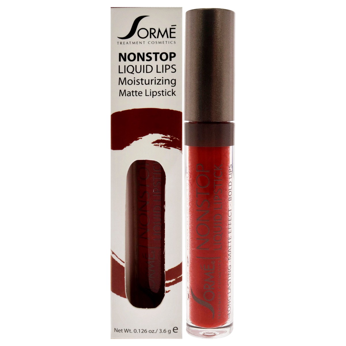 Sorme Cosmetics Nonstop Moisturizing Matte Liquid Lipstick - 270 Omg by Sorme Cosmetics for Women - 0126 oz Lipstick