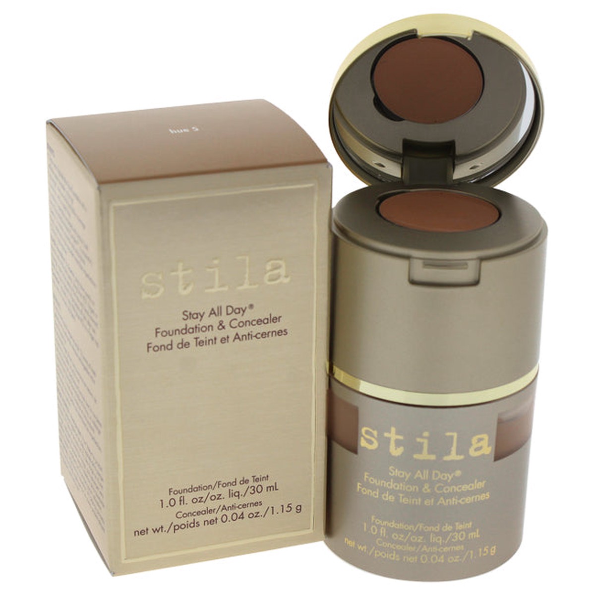 Stila Stay All Day Foundation Concealer - 5 Hue by Stila for Women - 1 oz Makeup