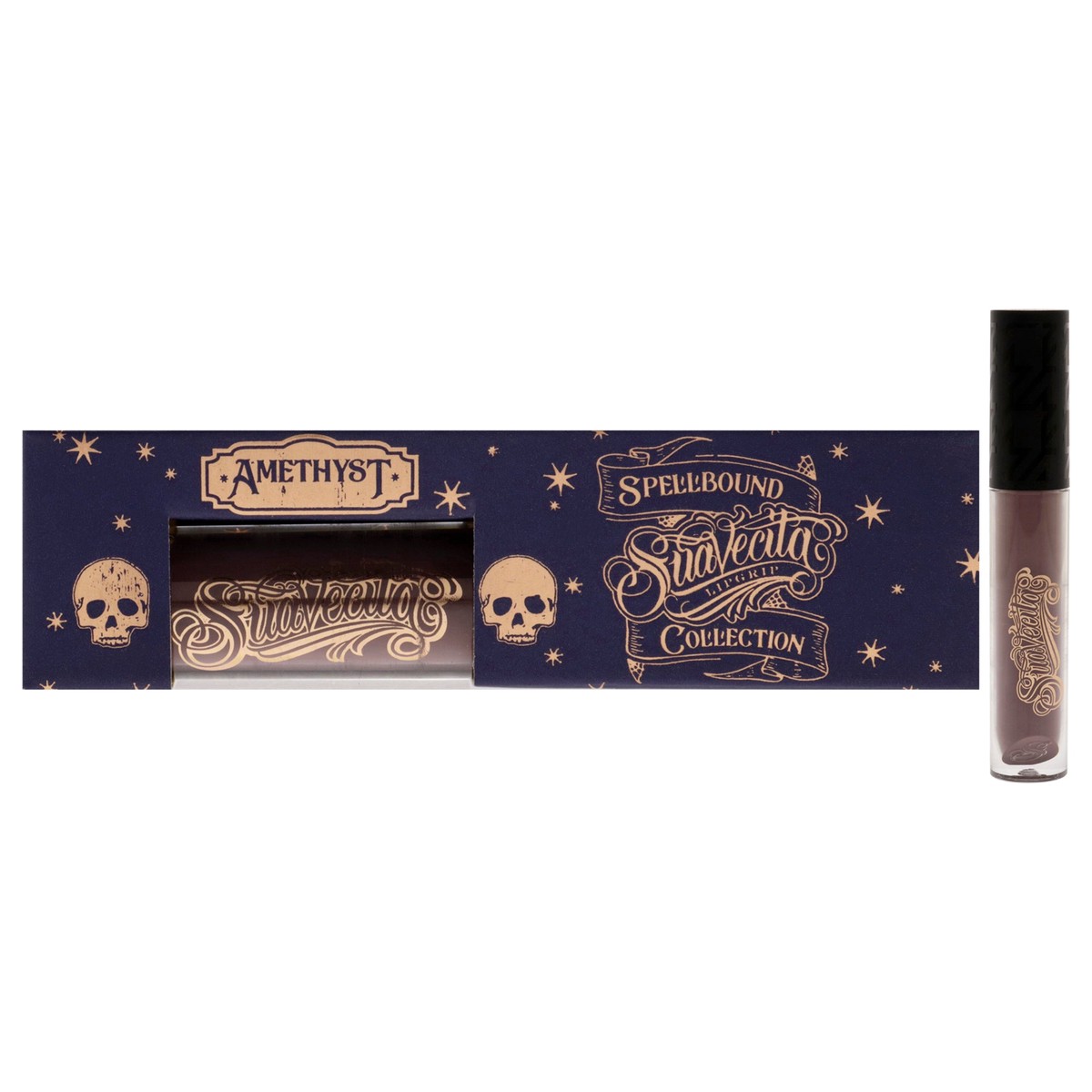 Suavecito Lipgrip Matte Liquid Lipstick - Amethyst by Suavecito for Women - 0149 oz Lipstick