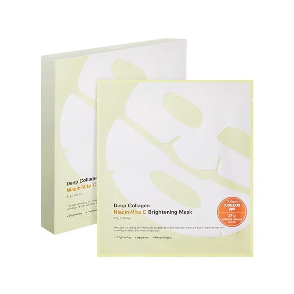 SUNGBOON EDITOR Deep Collagen Niacin Vita C Brightening Mask 4ea 37g