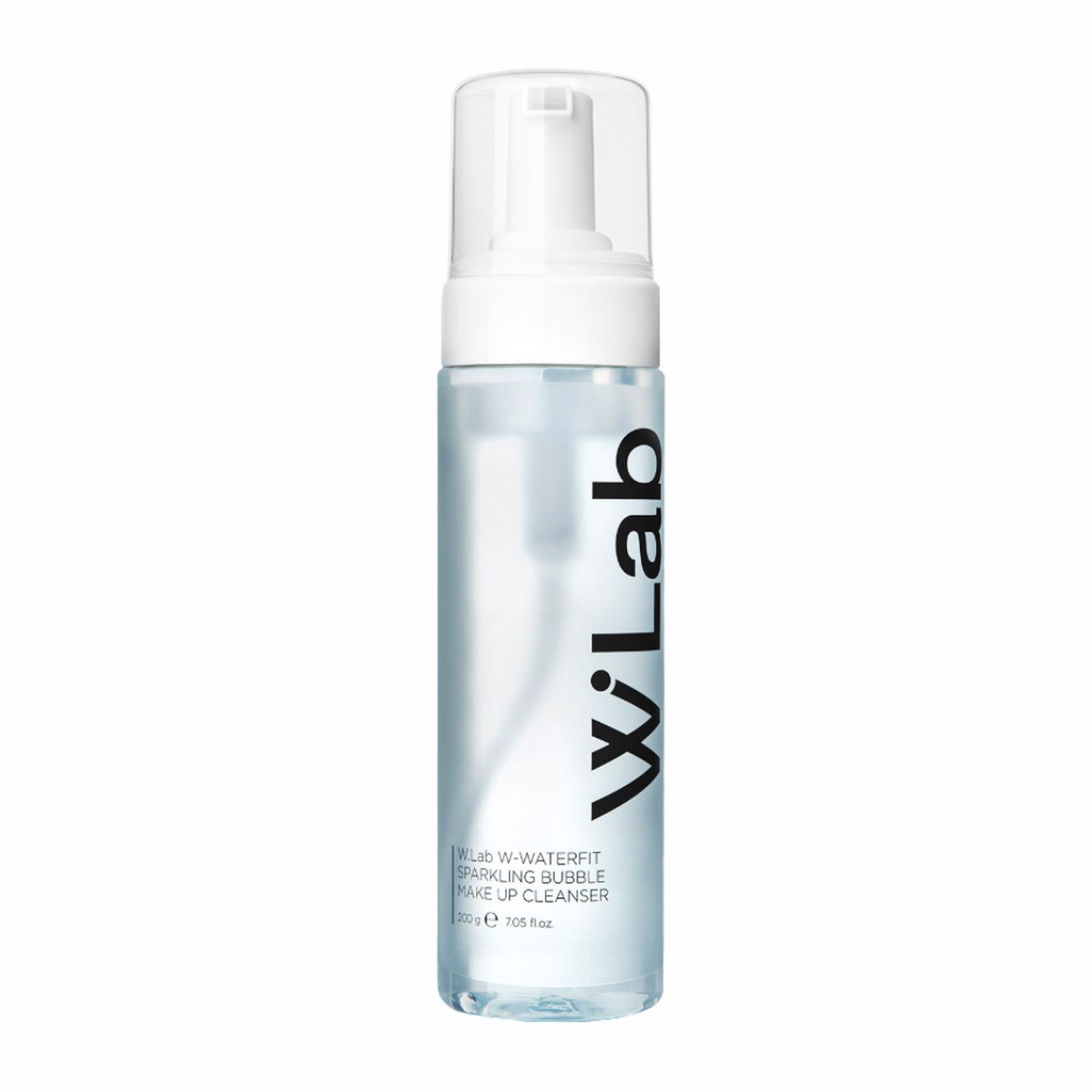 WLab W Water Fit Sparkling Bubble Makeup Cleanser 200ml