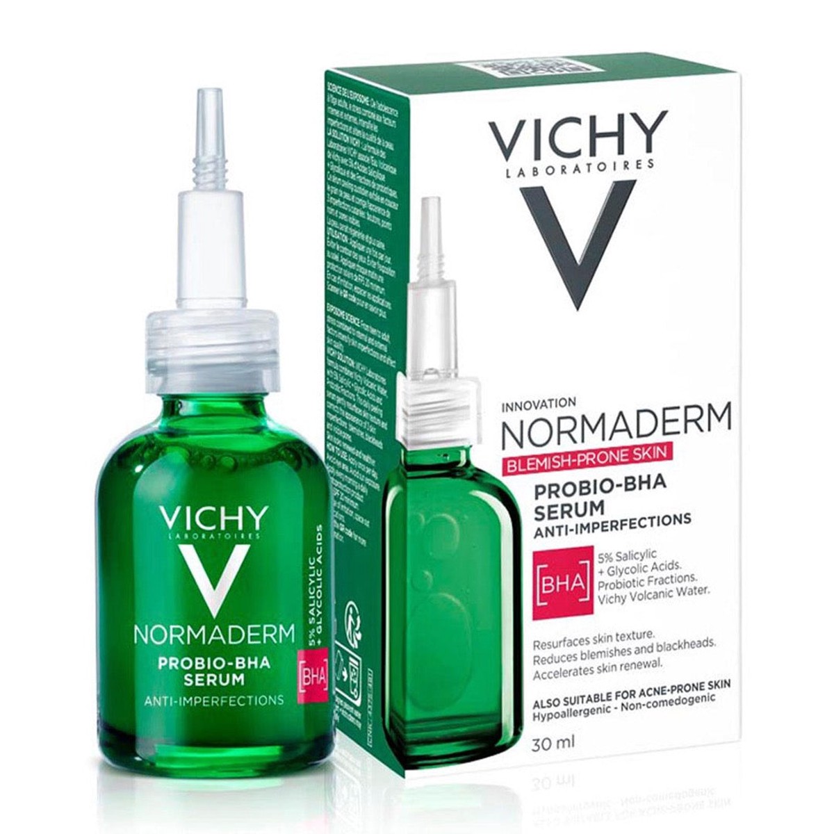 Vichy Normaderm BHA Probiotic Fractions Anti-Imperfections Serum For Blemish-Prone Skin 30ml