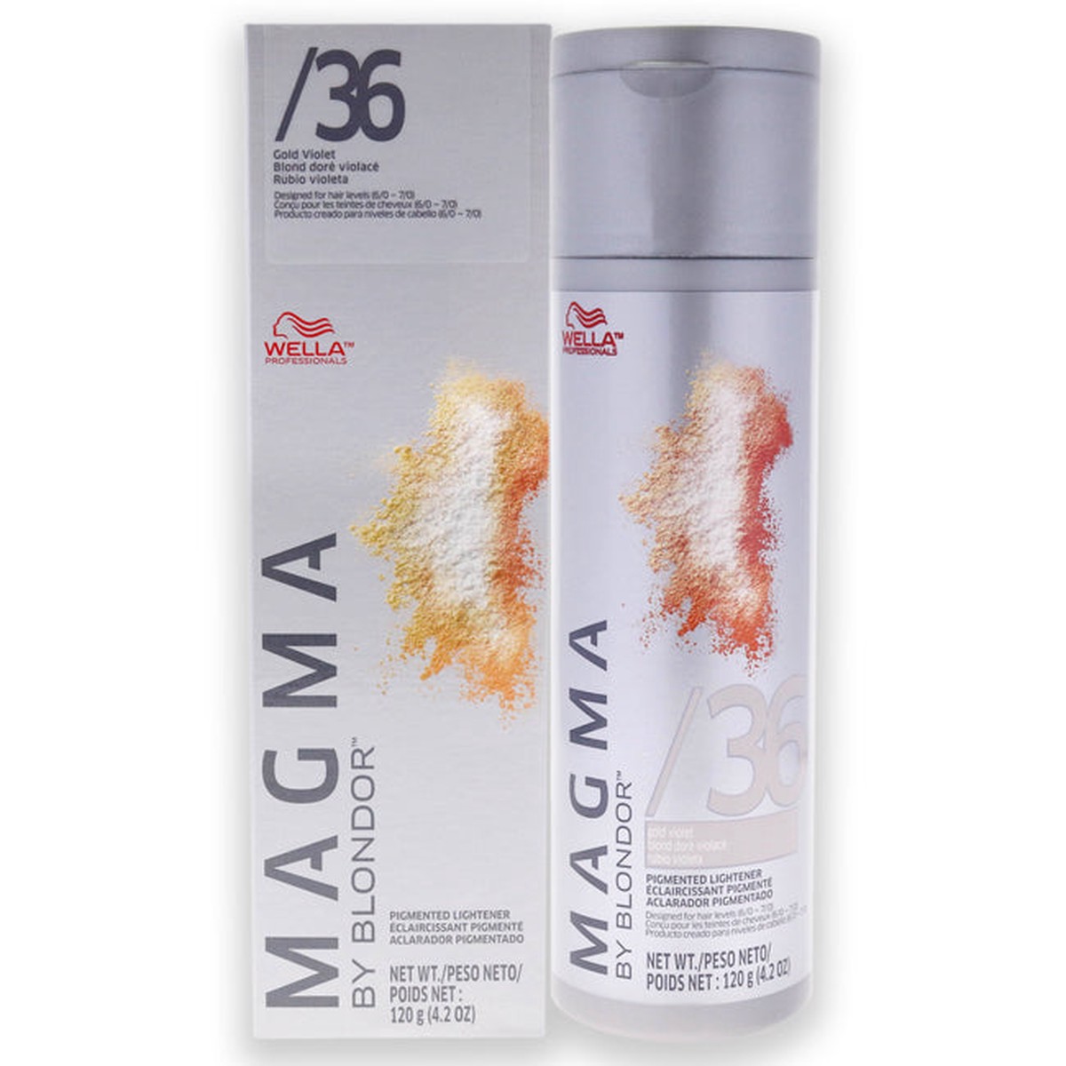 Wella Magma by Blondor Pigmented Lightener - 36 Gold Violet by Wella for Unisex - 42 oz Lightener