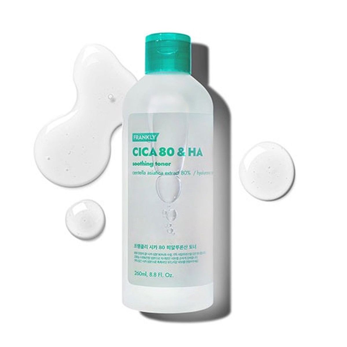 FRANKLY Cica 80 Hyaluronic Acid Toner 260ml