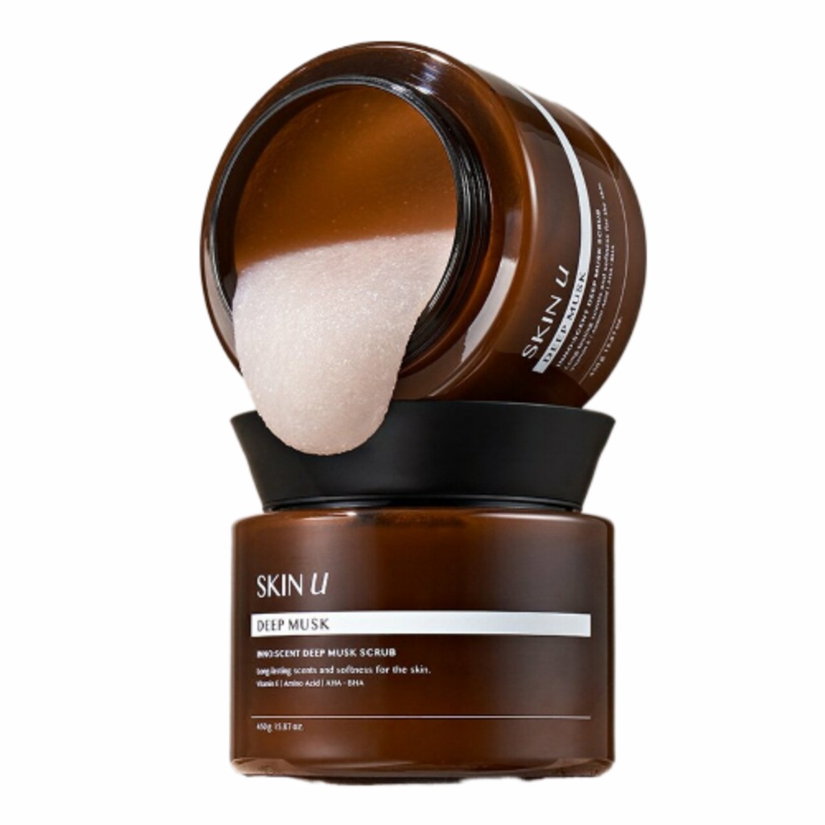 SKIN U Acne Ingrown Hair Care Scrub 450g (3 Type)