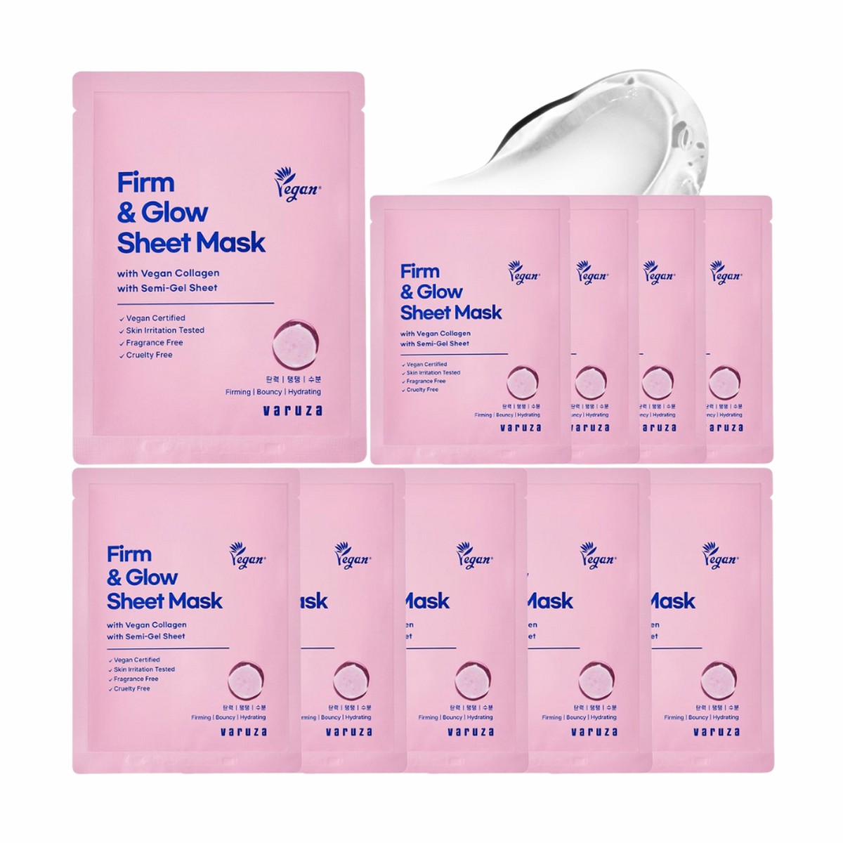 varuza Firm Glow Sheet Mask 25g x 10ea