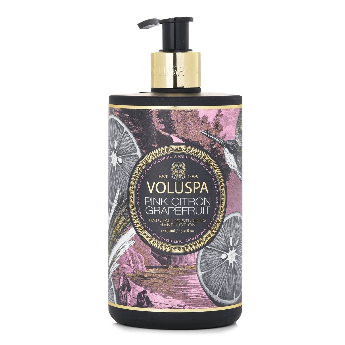 Voluspa Pink Citron Grapefruit Natural Moisturizing Hand Lotion 450ml152oz