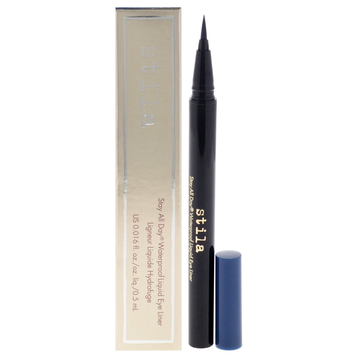 Stila Stay All Day Waterproof Liquid Eye Liner - Marine Pink by Stila for Women - 0016 oz Eyeliner