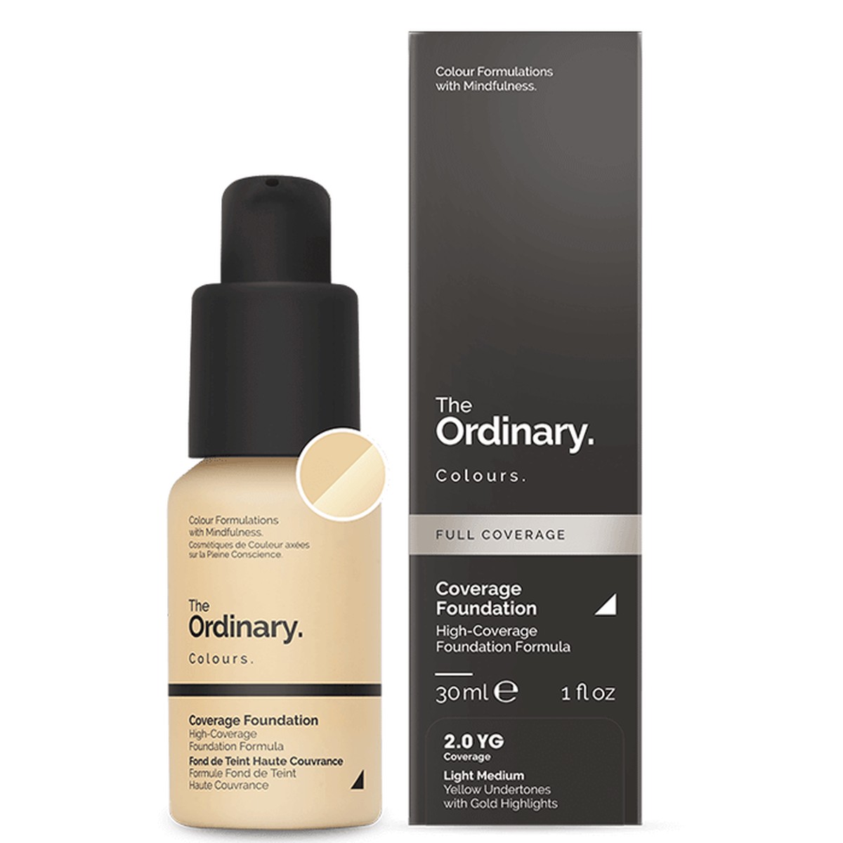 The Ordinary Coverage Foundation (20 YG) 30ml