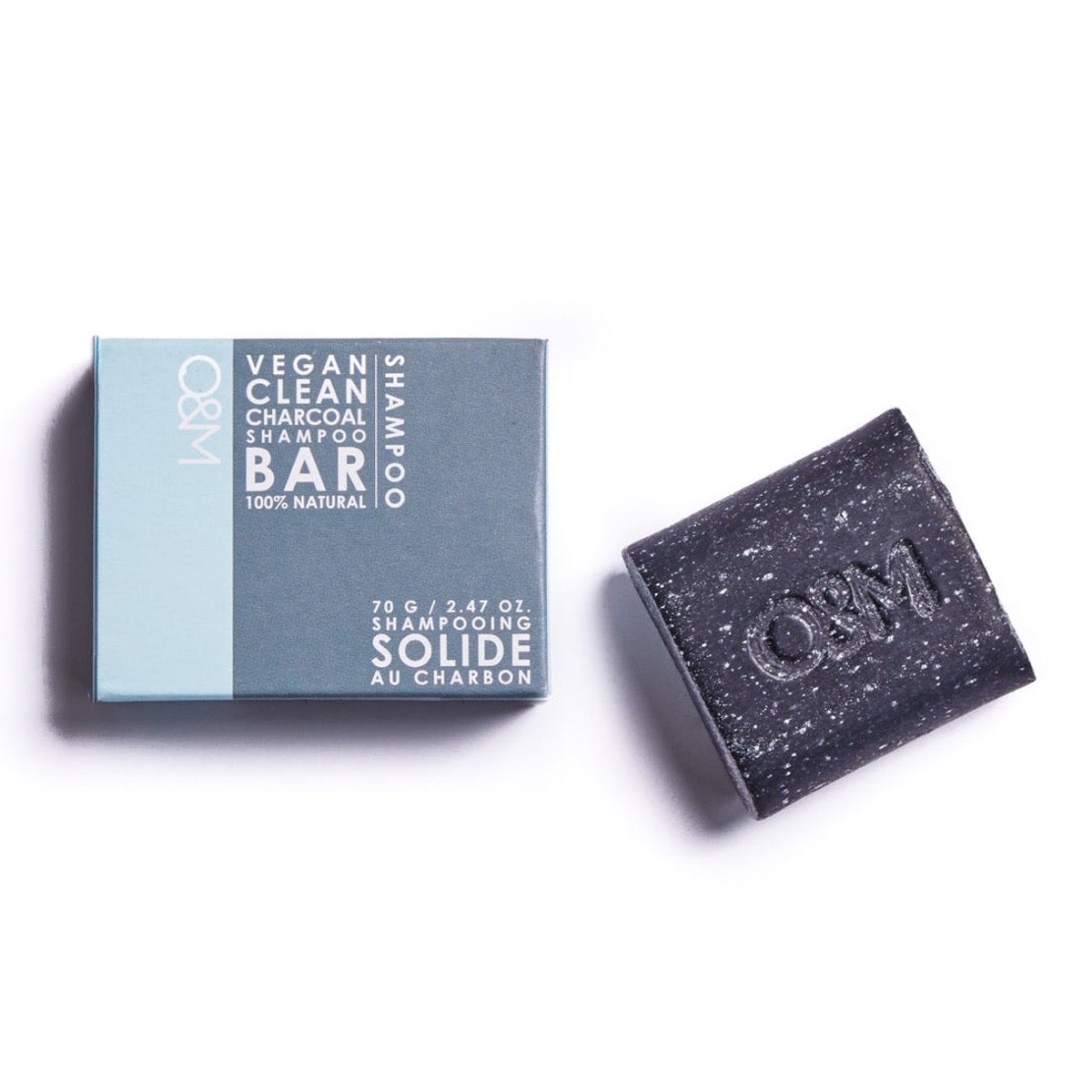 OM Charcoal Shampoo Bar
