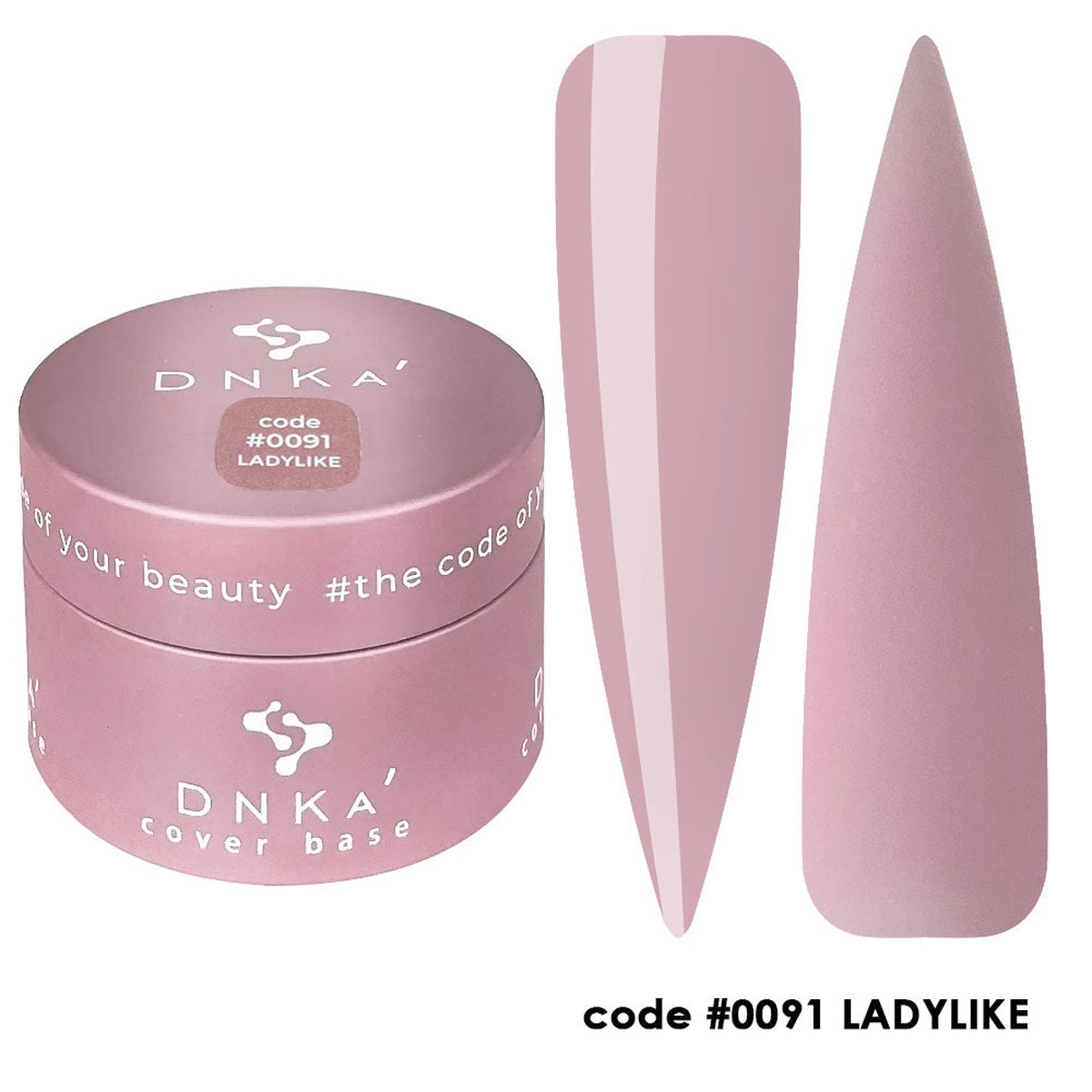 0091 DNKa Cover Base Ladylike - 30 ml